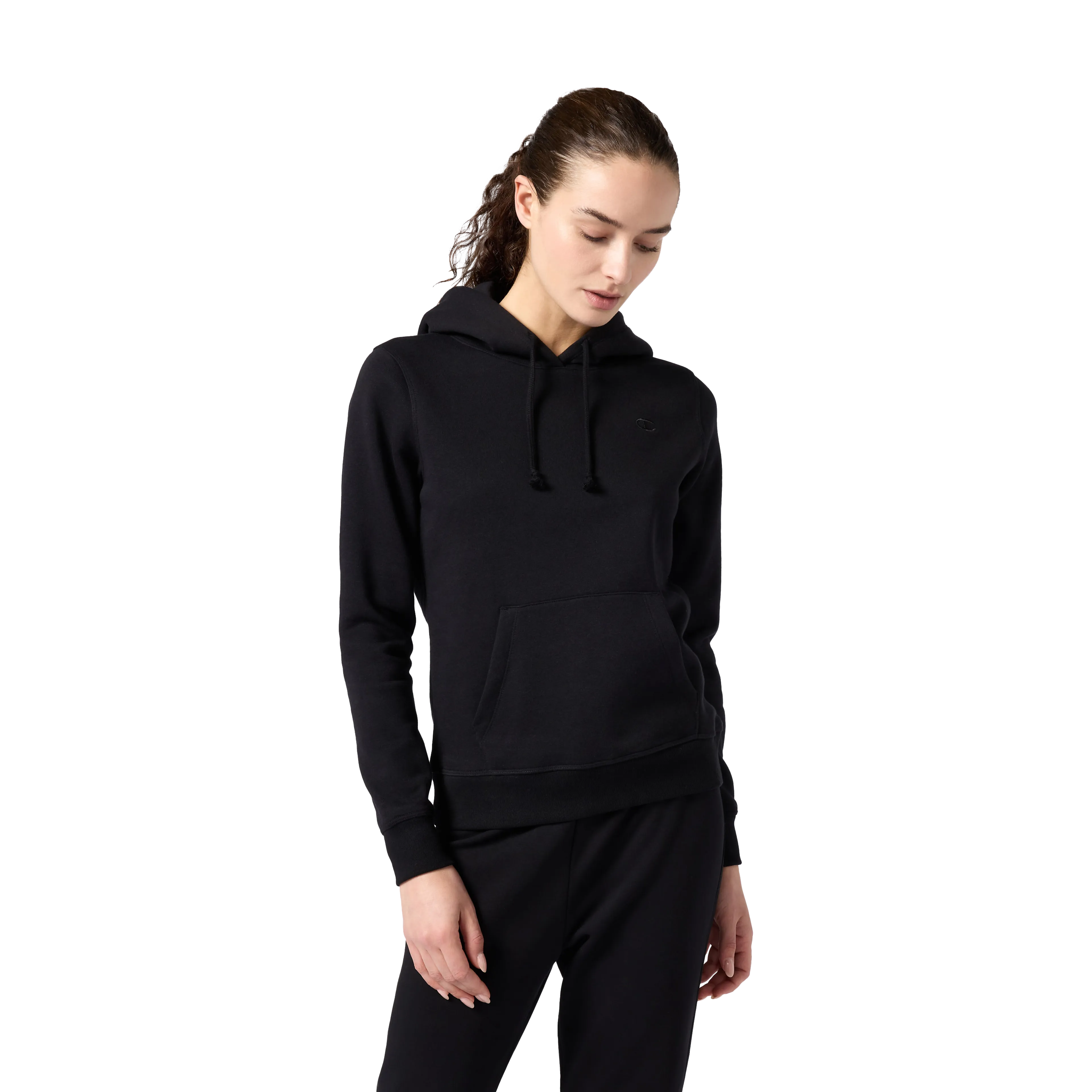 Hooded Sweatshirt tonal logo womens