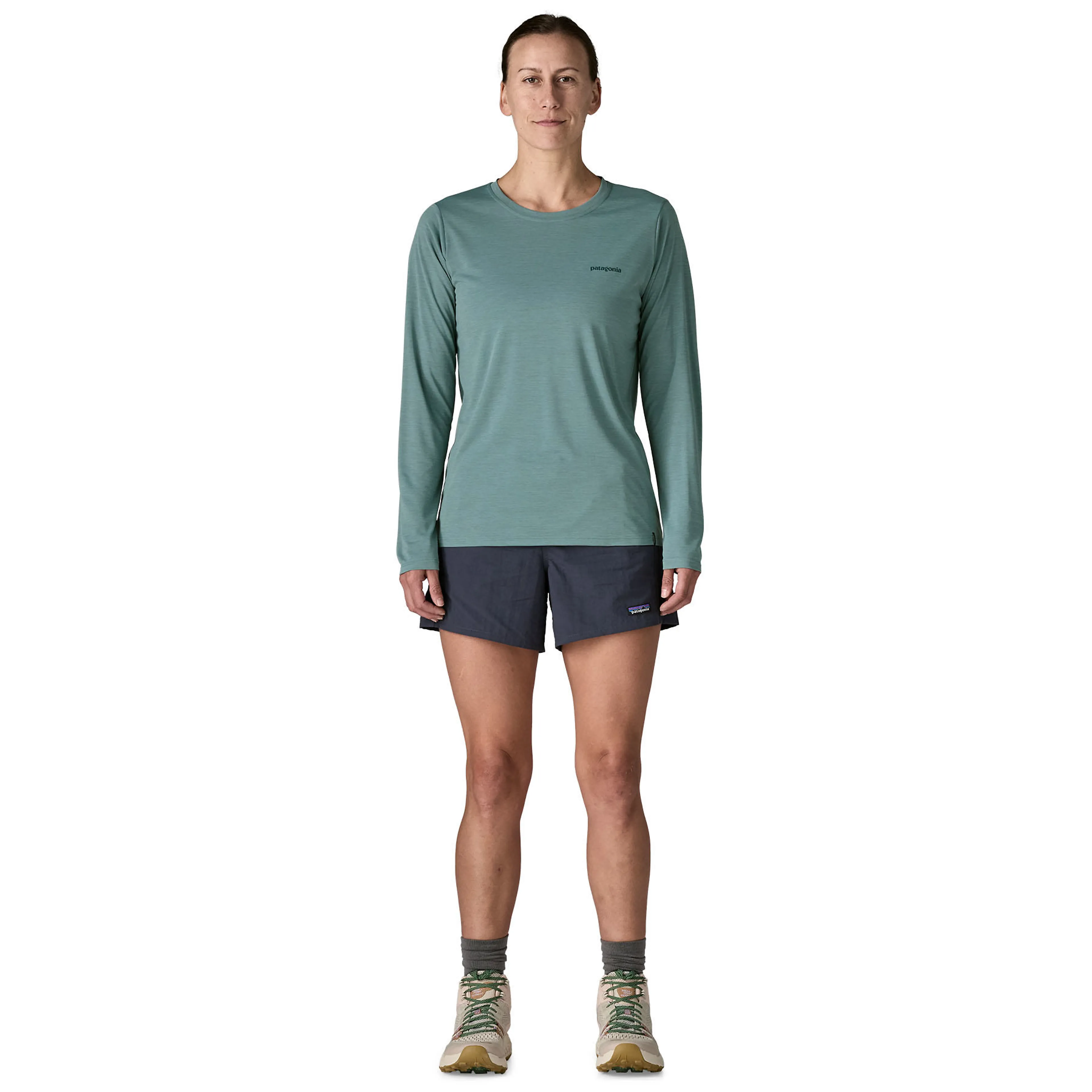 W's L/S Cap Cool Daily Shirt - Boardshort Logo