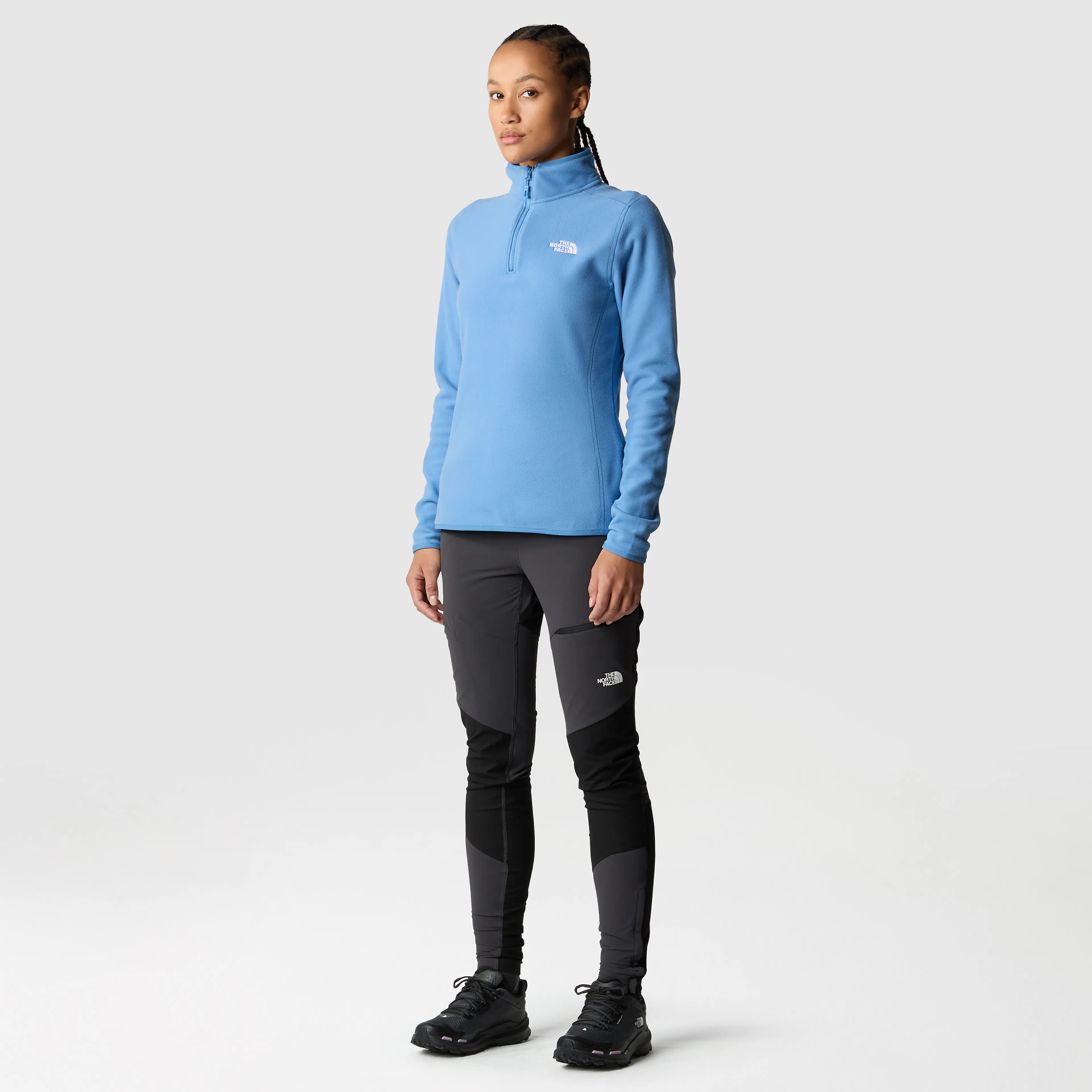 100 Glacier 1/4 Zip fleecegenser dame