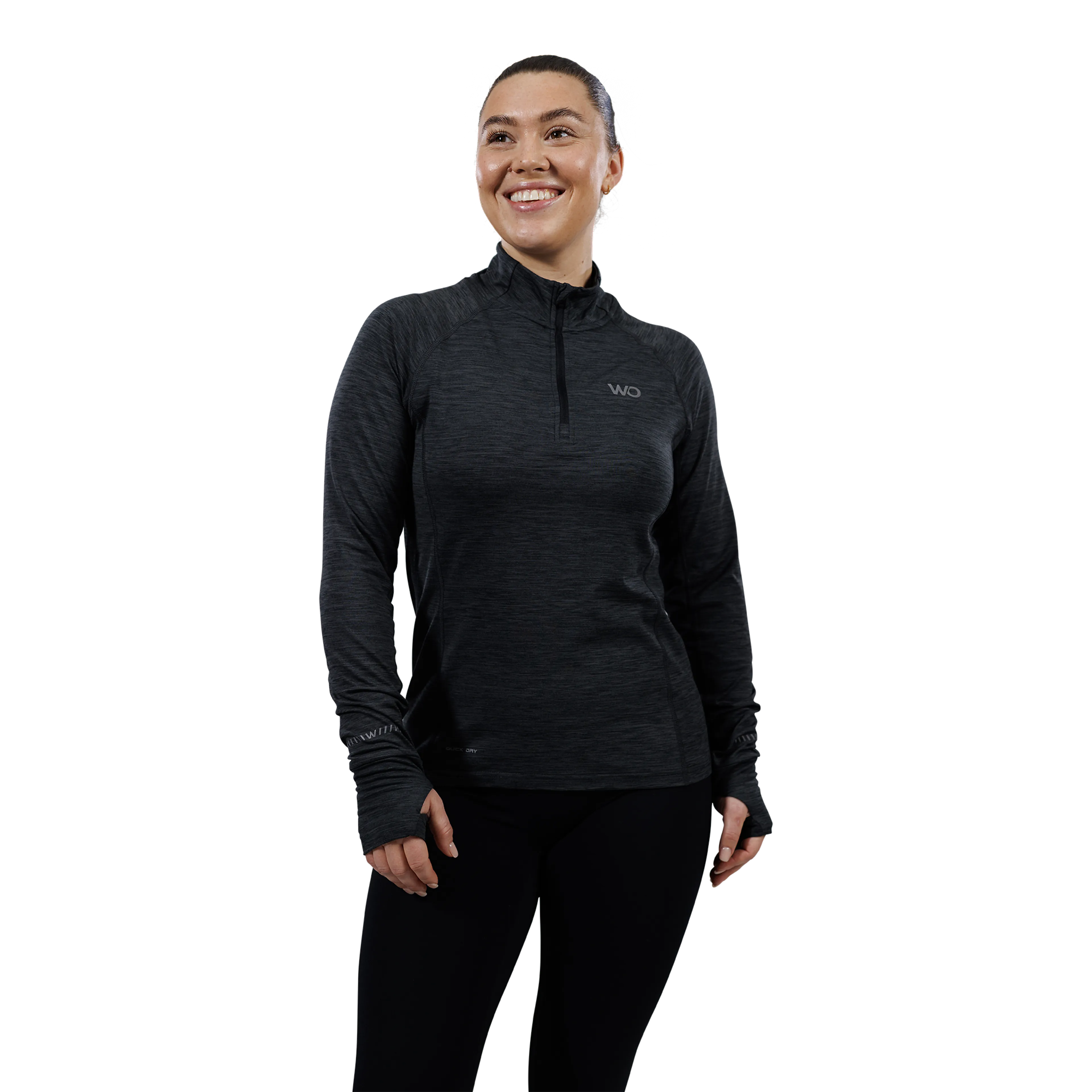 Wolling Melange Performance Midlayer Dame