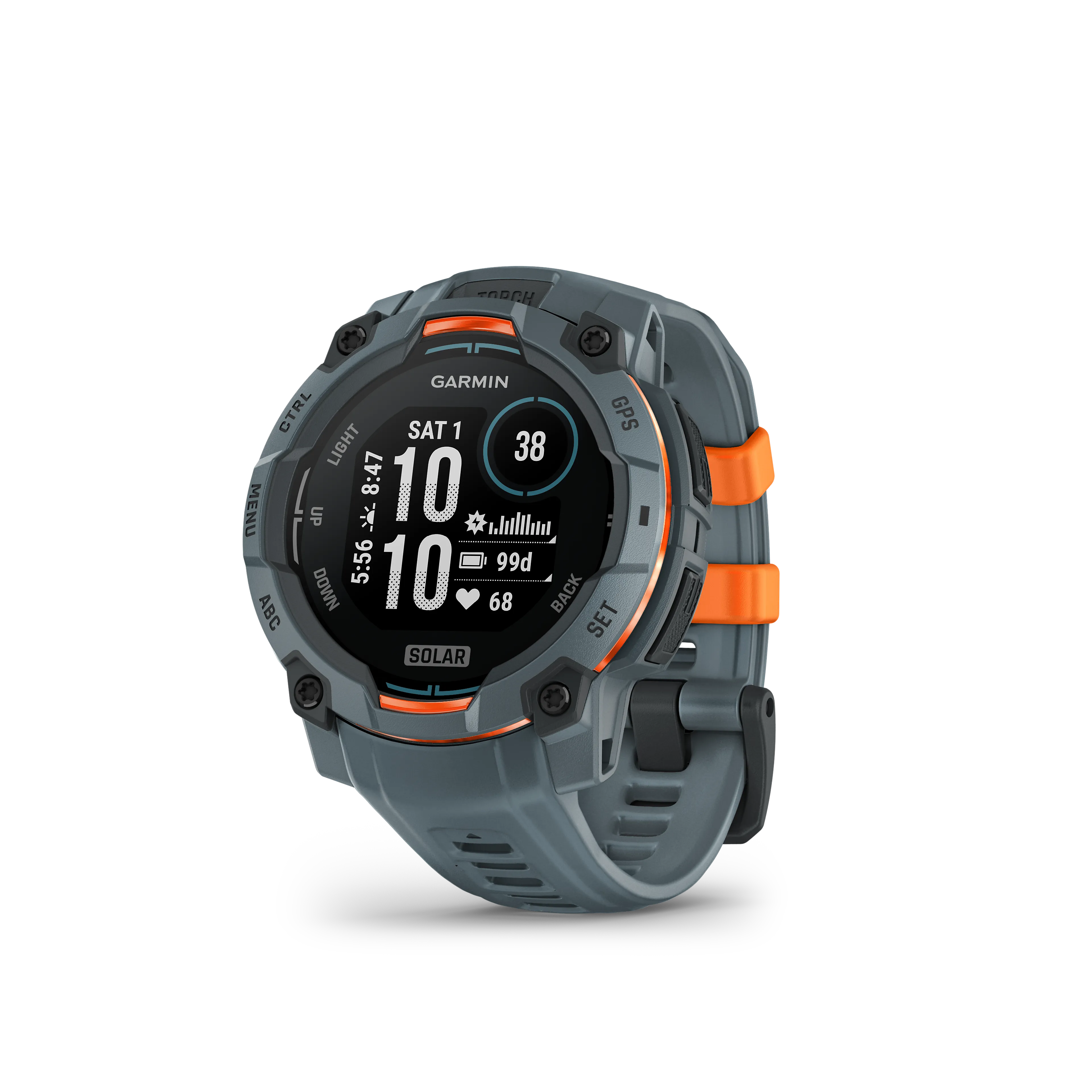 Instinct 3 - 45mm, Solar, Twilight Bezel with Twilight Band
