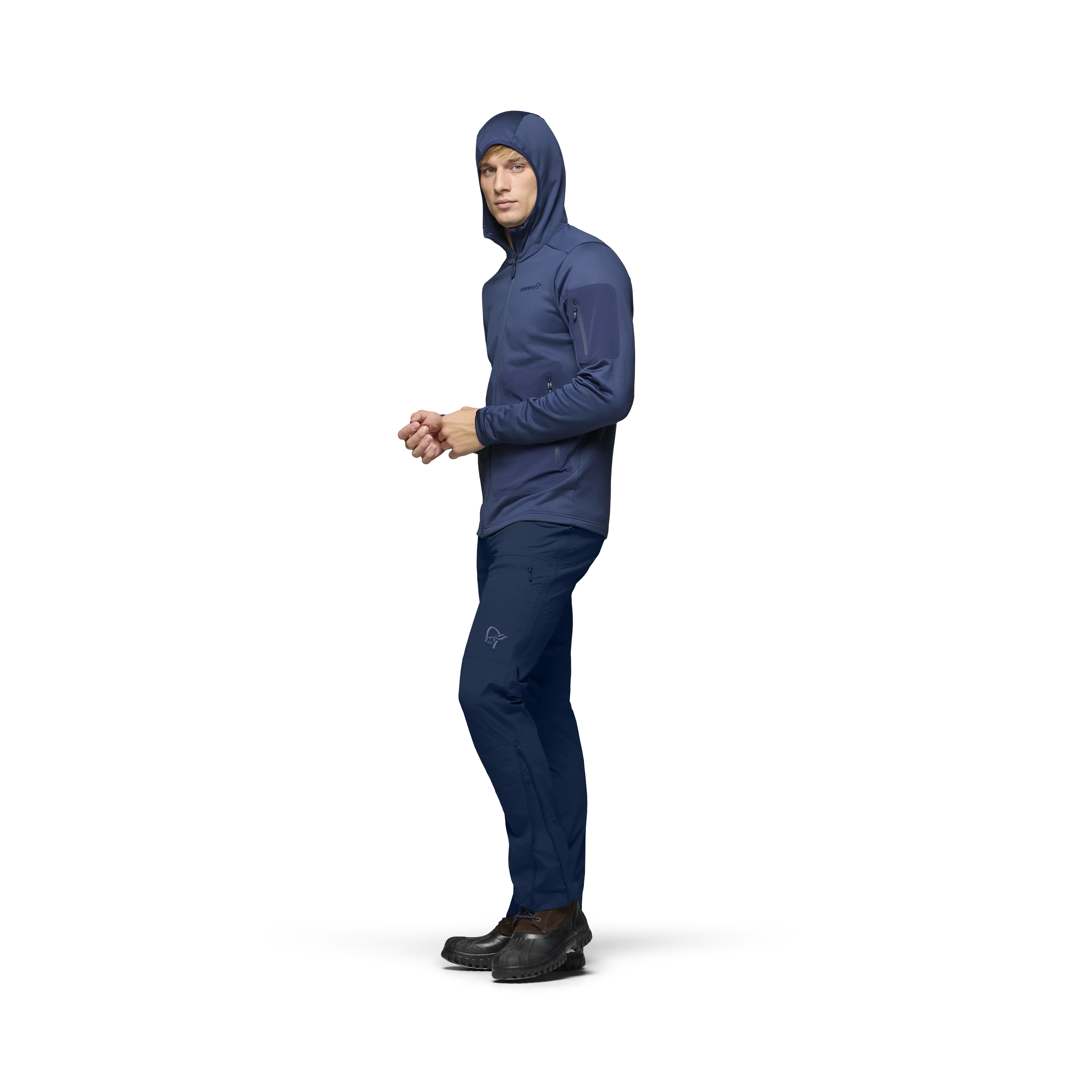 falketind warm2 stretch Hood M's