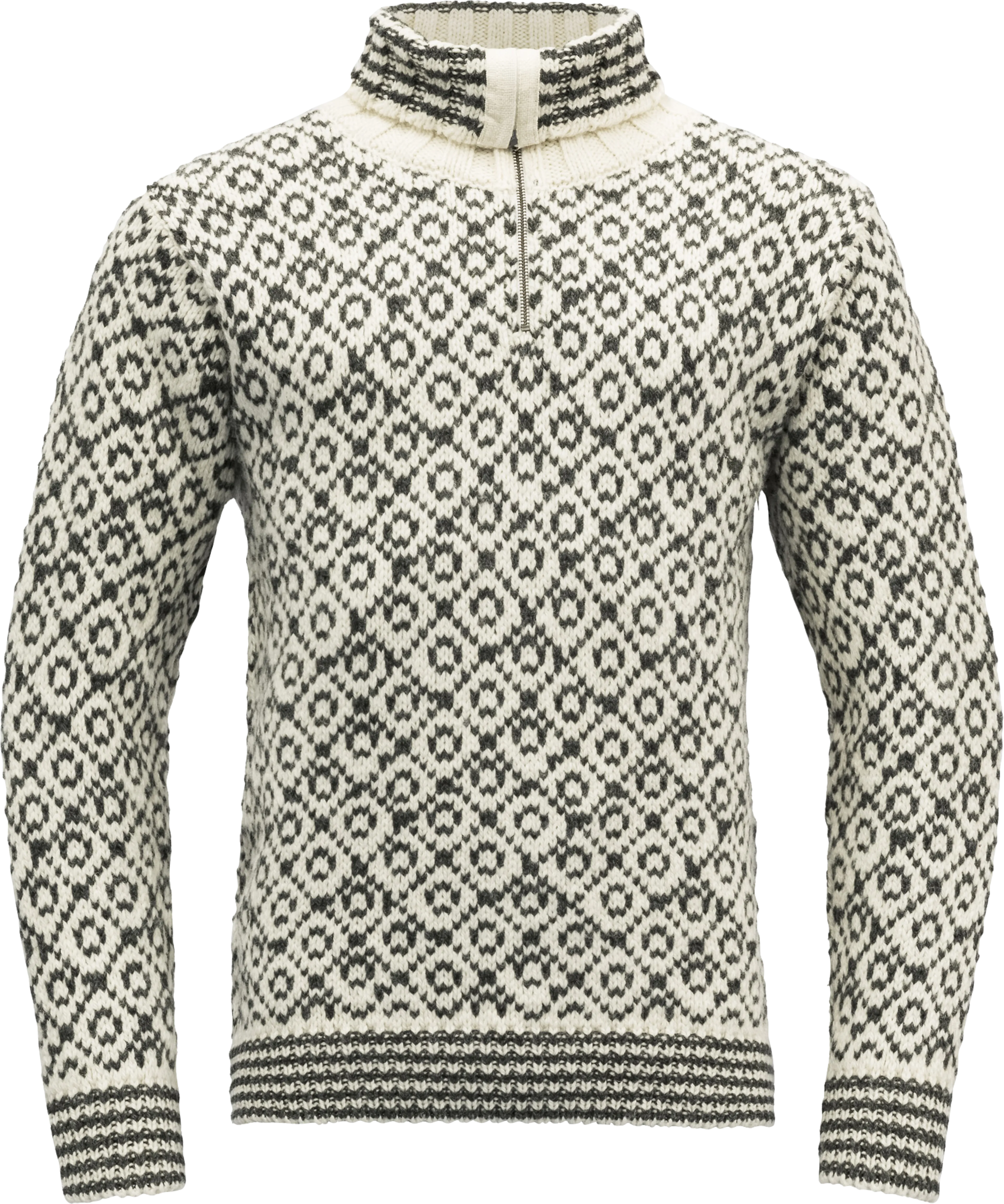 SVALBARD strikkegenser ZIP-NECK unisex