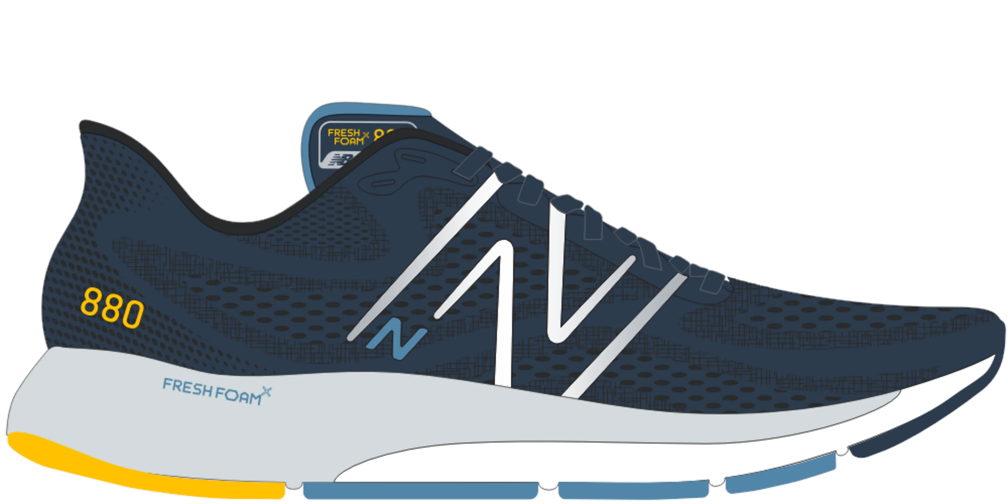 Fresh Foam X 880 v13 