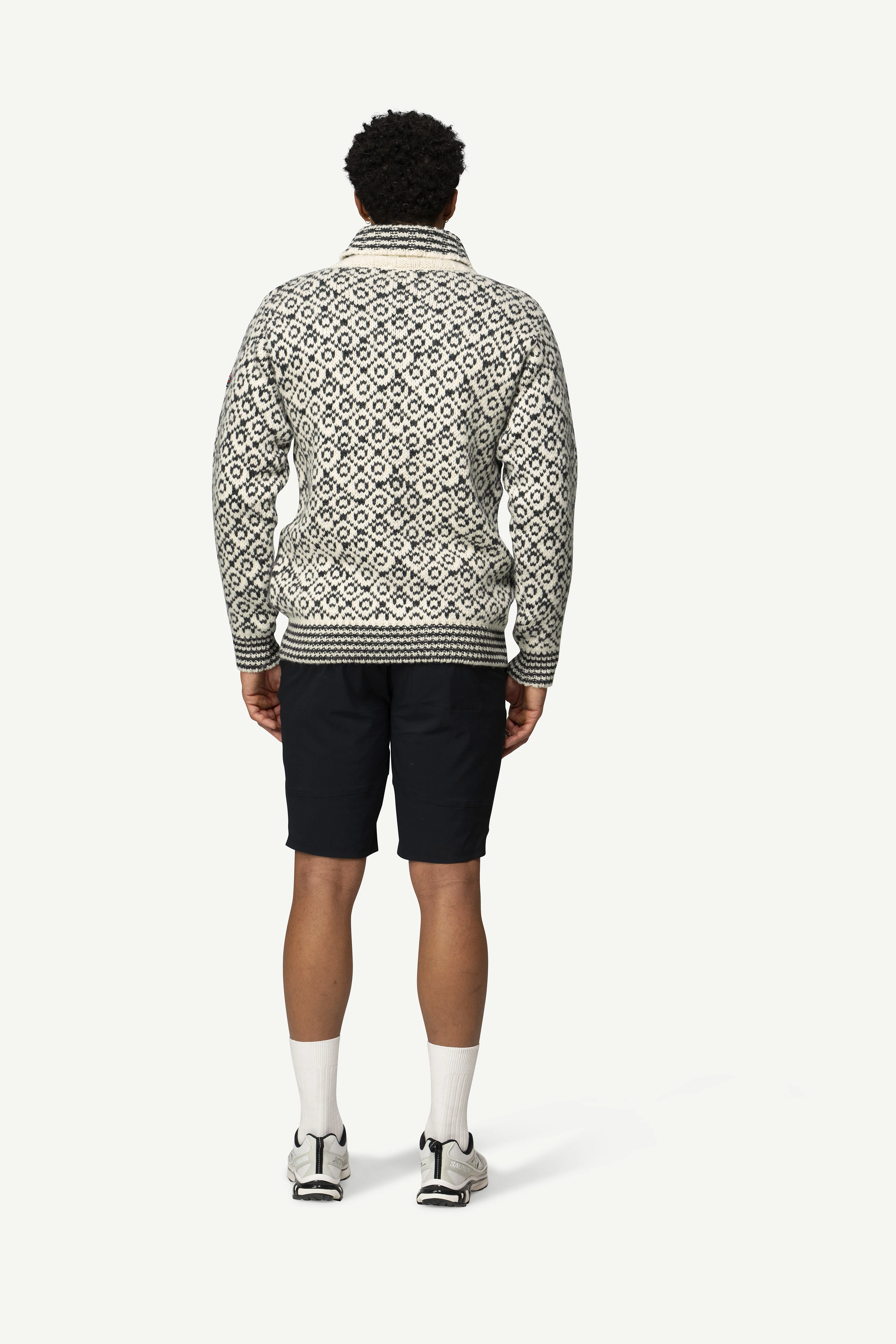 SVALBARD strikkegenser ZIP-NECK unisex