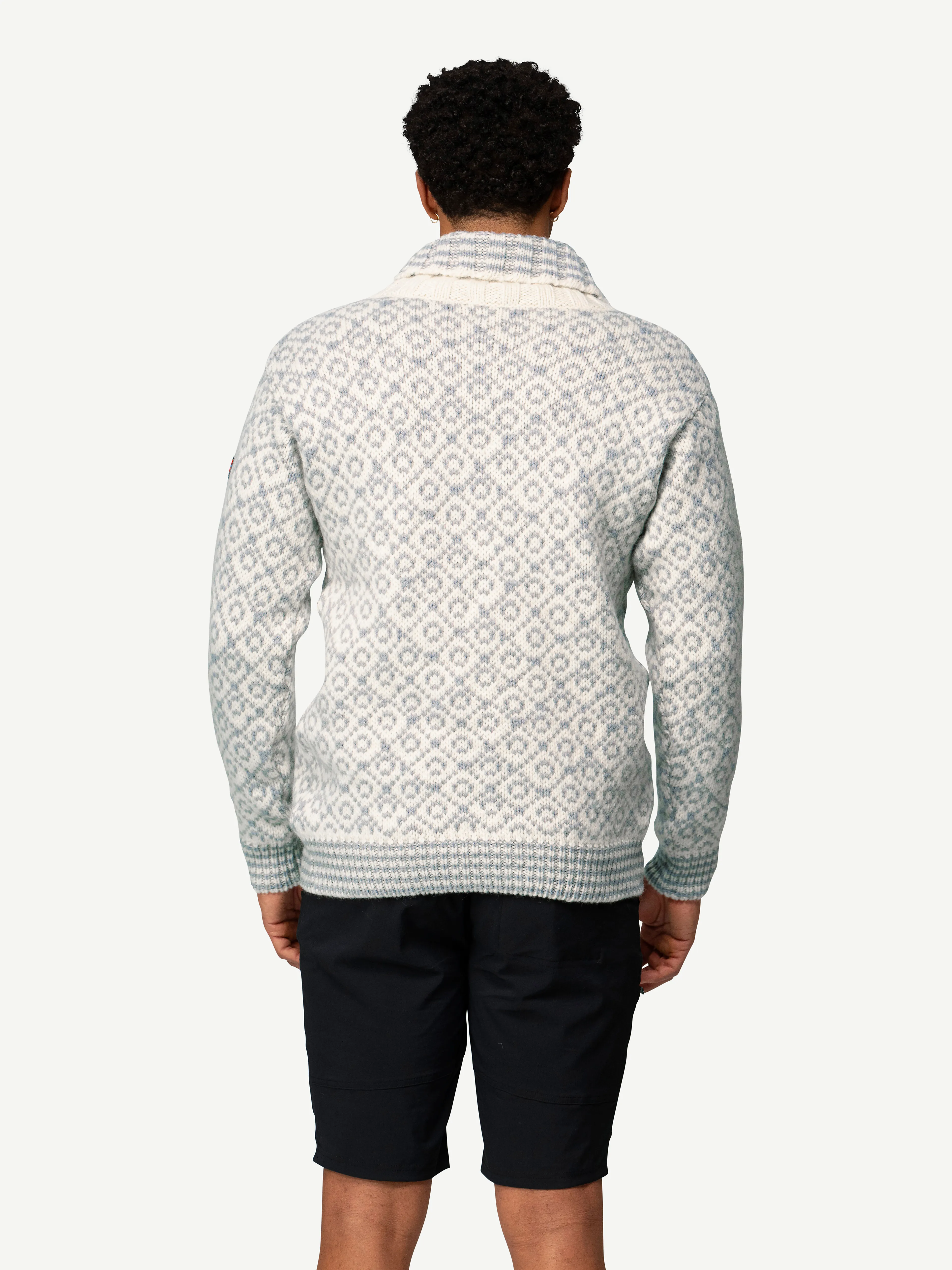 SVALBARD strikkegenser ZIP-NECK unisex