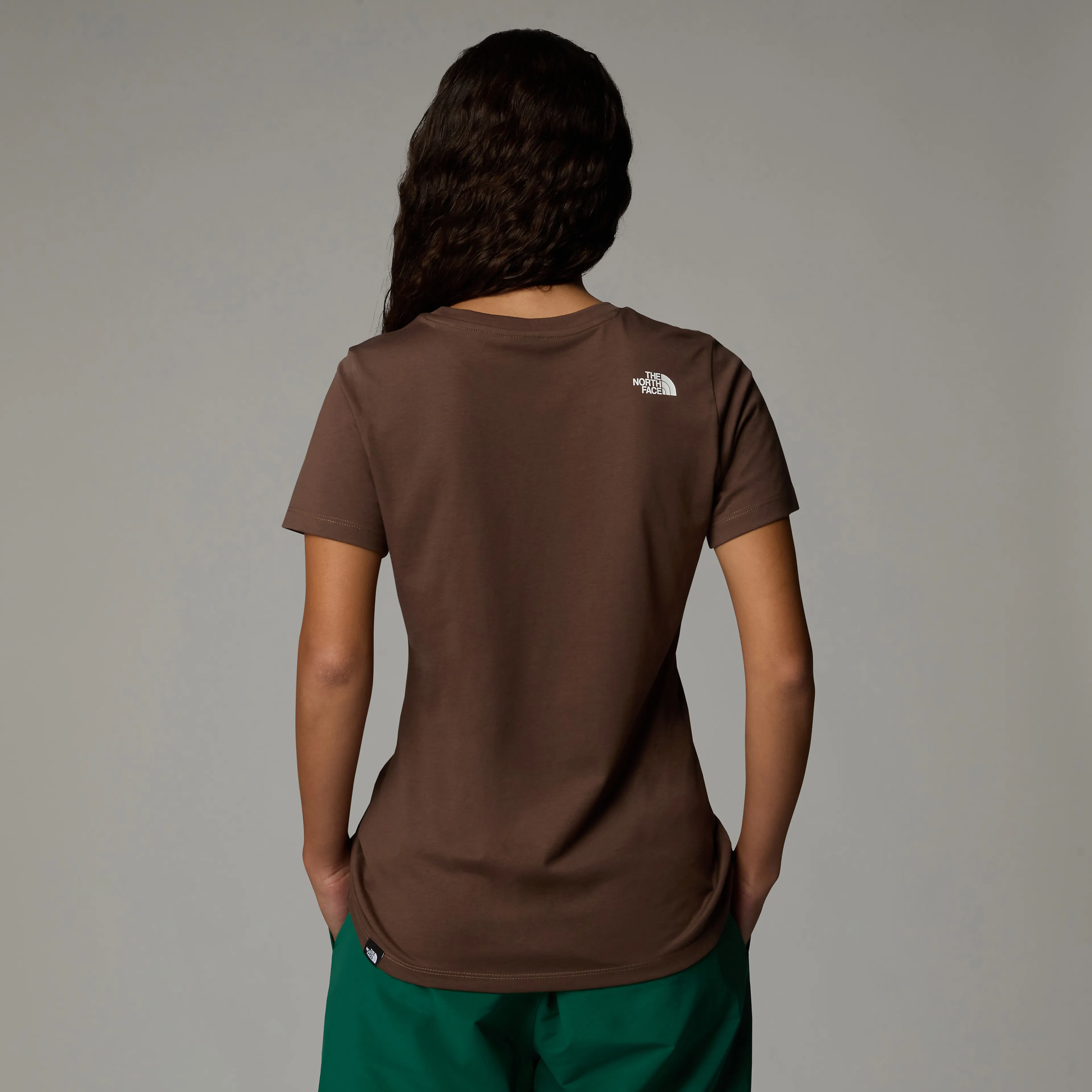 W S/S SIMPLE DOME TEE