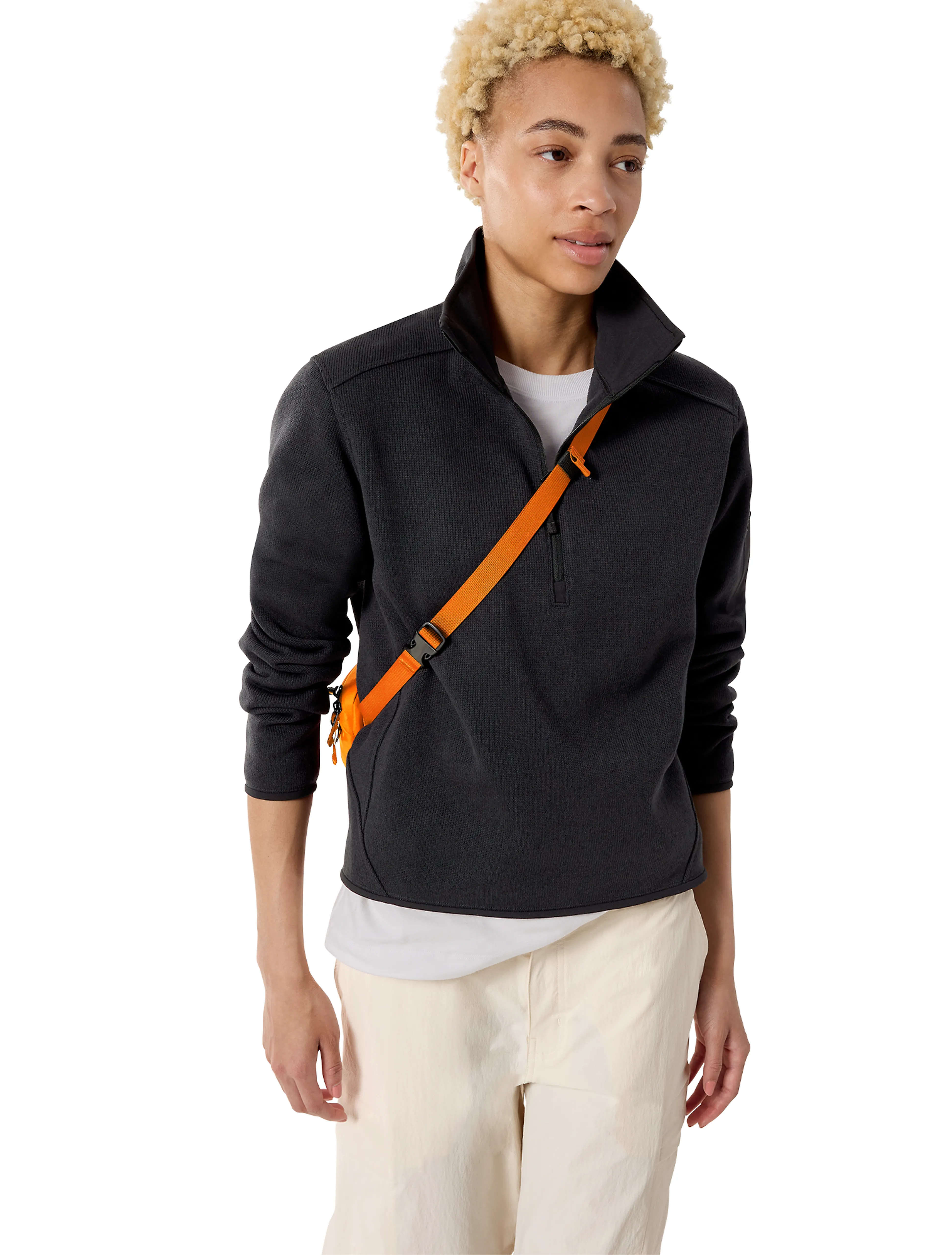 Covert Zip Neck W
