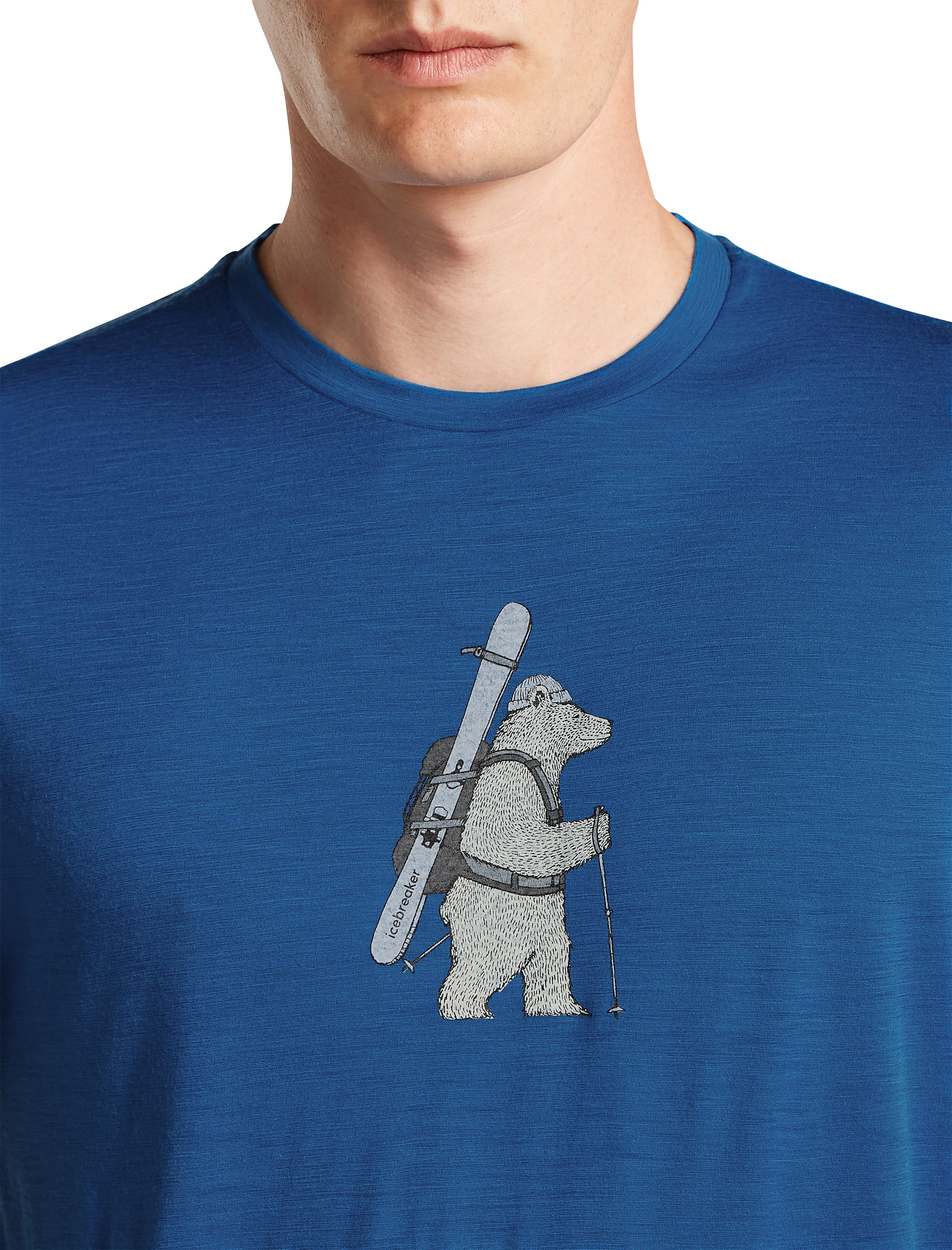 Men Merino 150 Tech Lite SS Tee Bear Tour