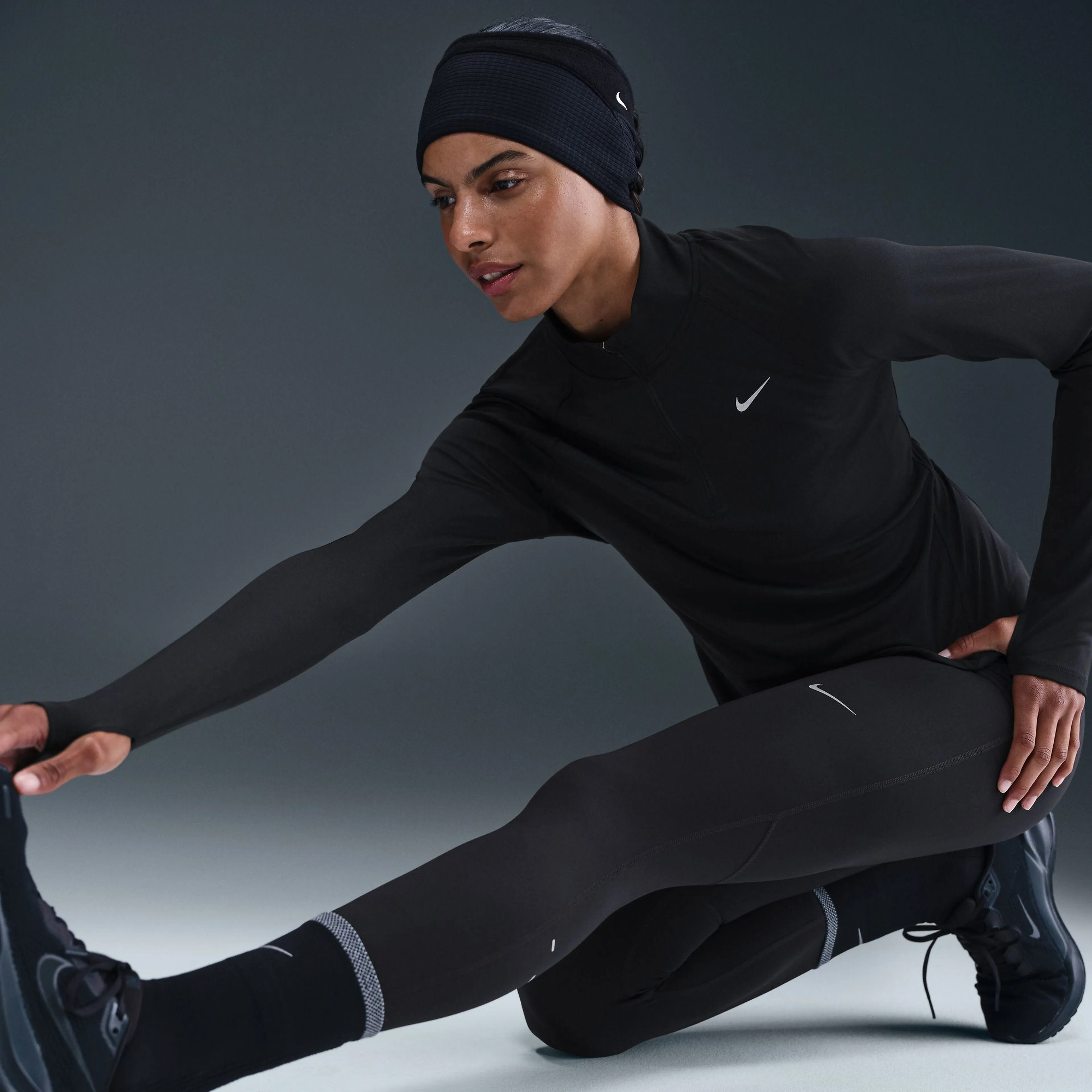 Tempo Women's High-Waisted 7/8 Running Leggings