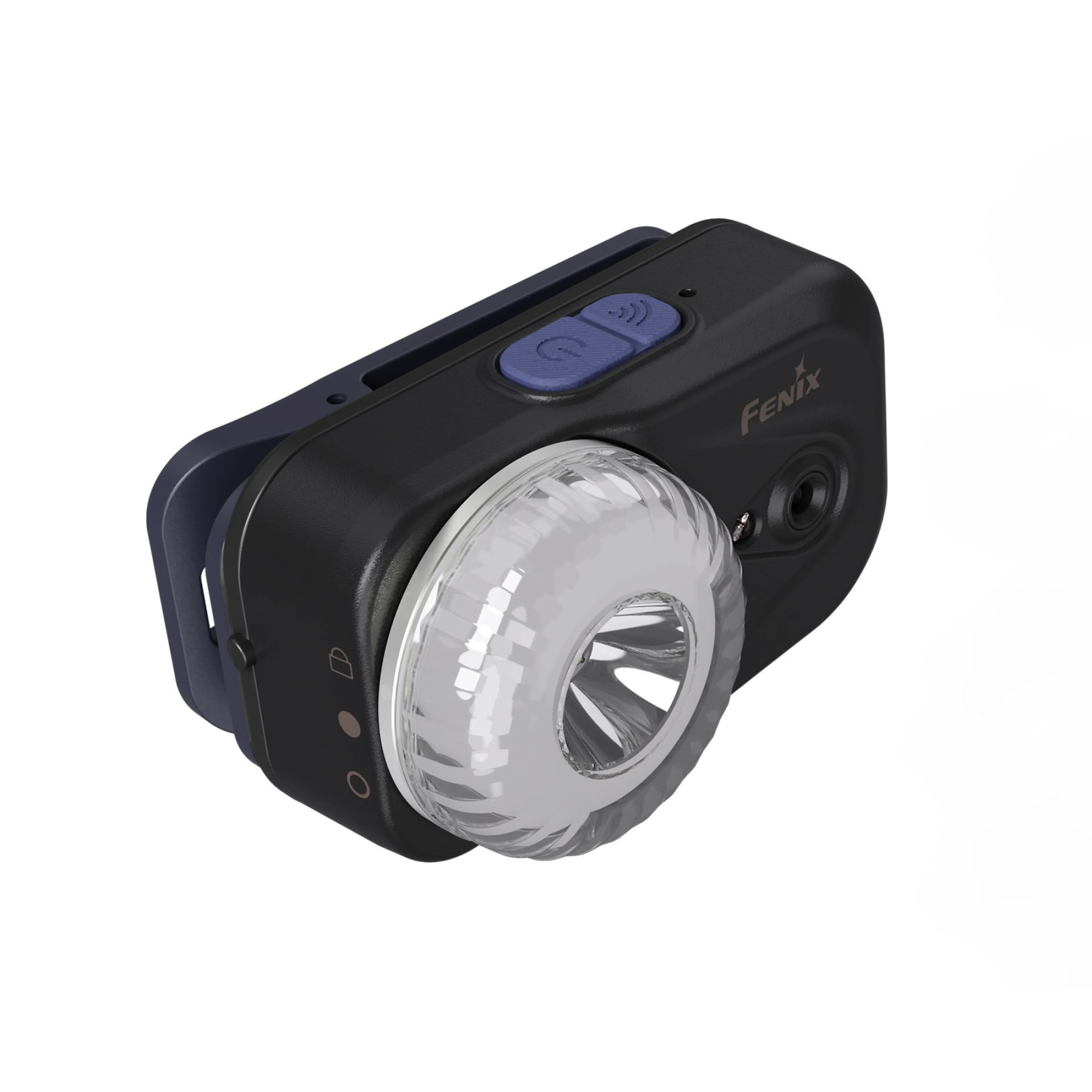 FENIX HL17R HODELYKT SORT 500LM HVIT/RØD/RGB LYS