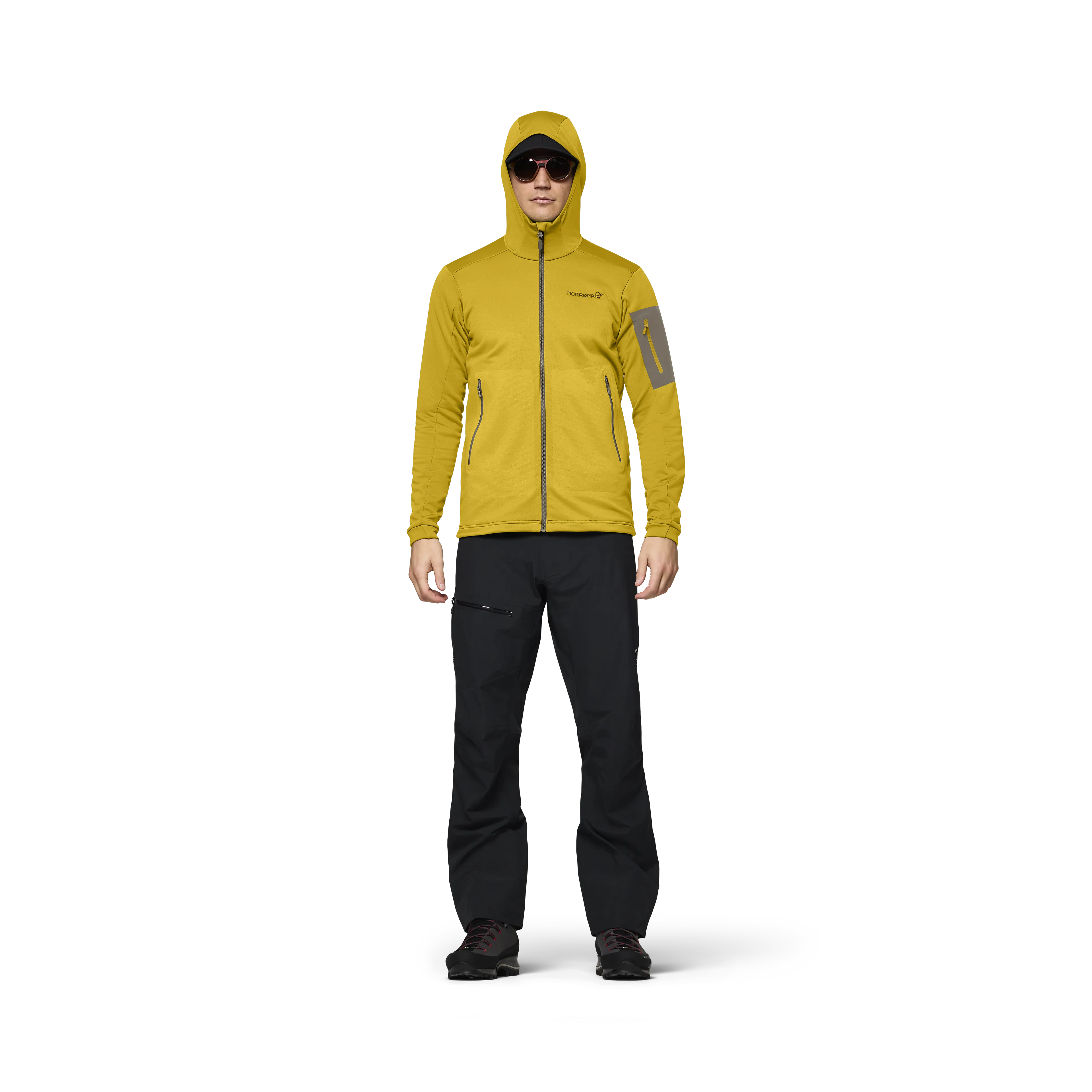 falketind warm2 stretch Hood M's