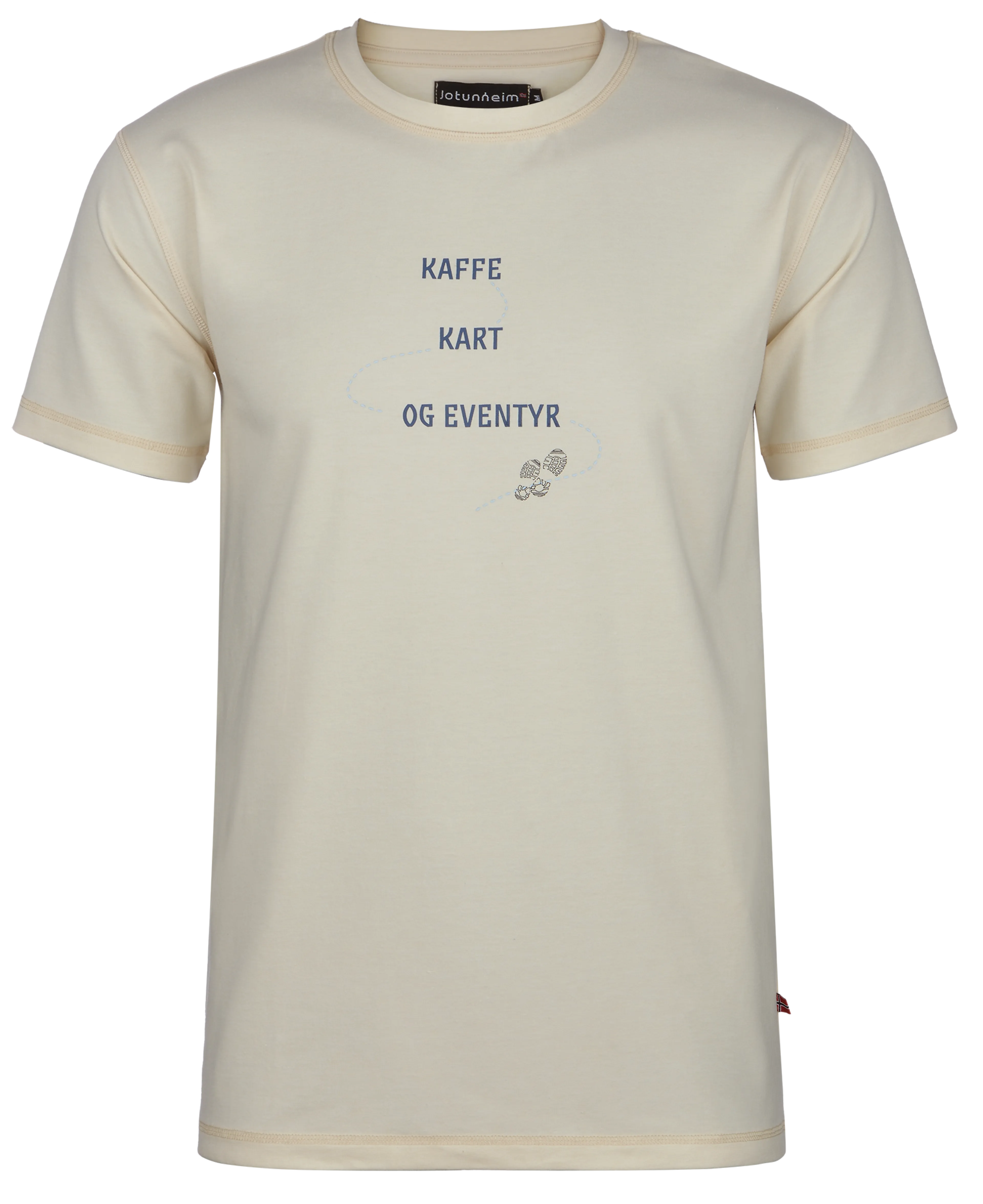 Varde T-skjorte med print Herre