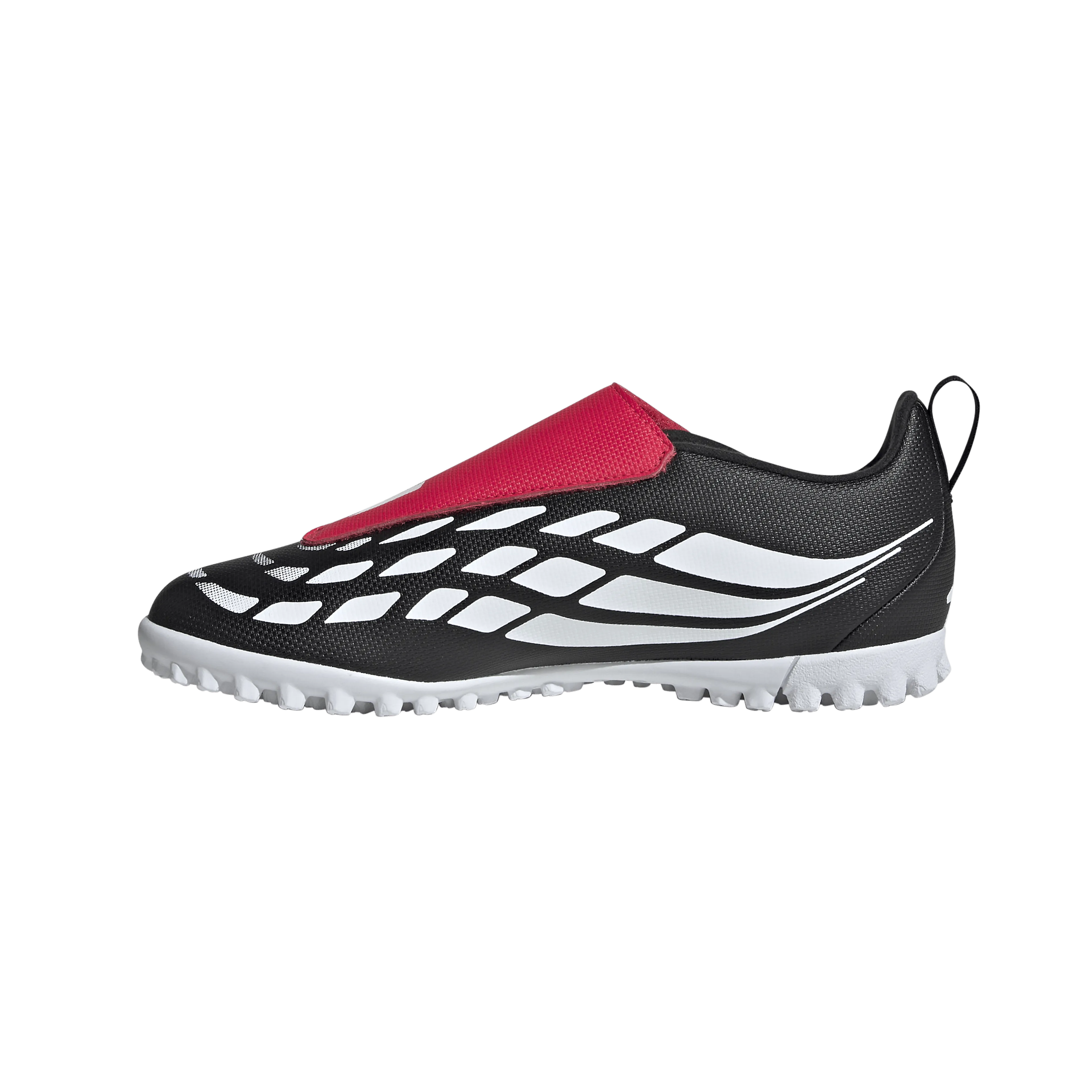 PREDATOR CLUB Fold-Over Tongue Turf Fotballsko Grus/Kunstgress Barn
