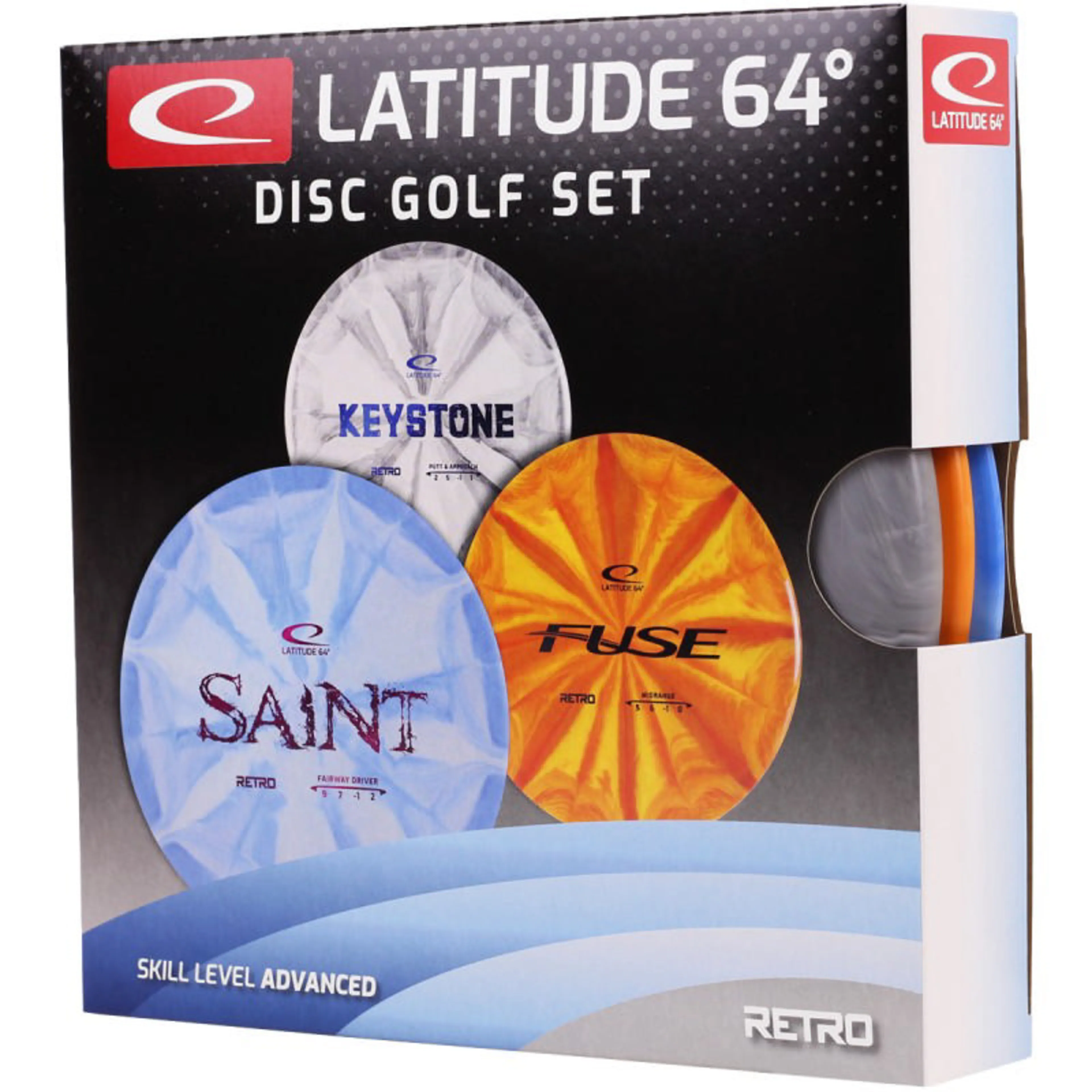 Retro Burst Advanced Disc Golf starter sett Retro Burst Advanced Disc Golf starter sett