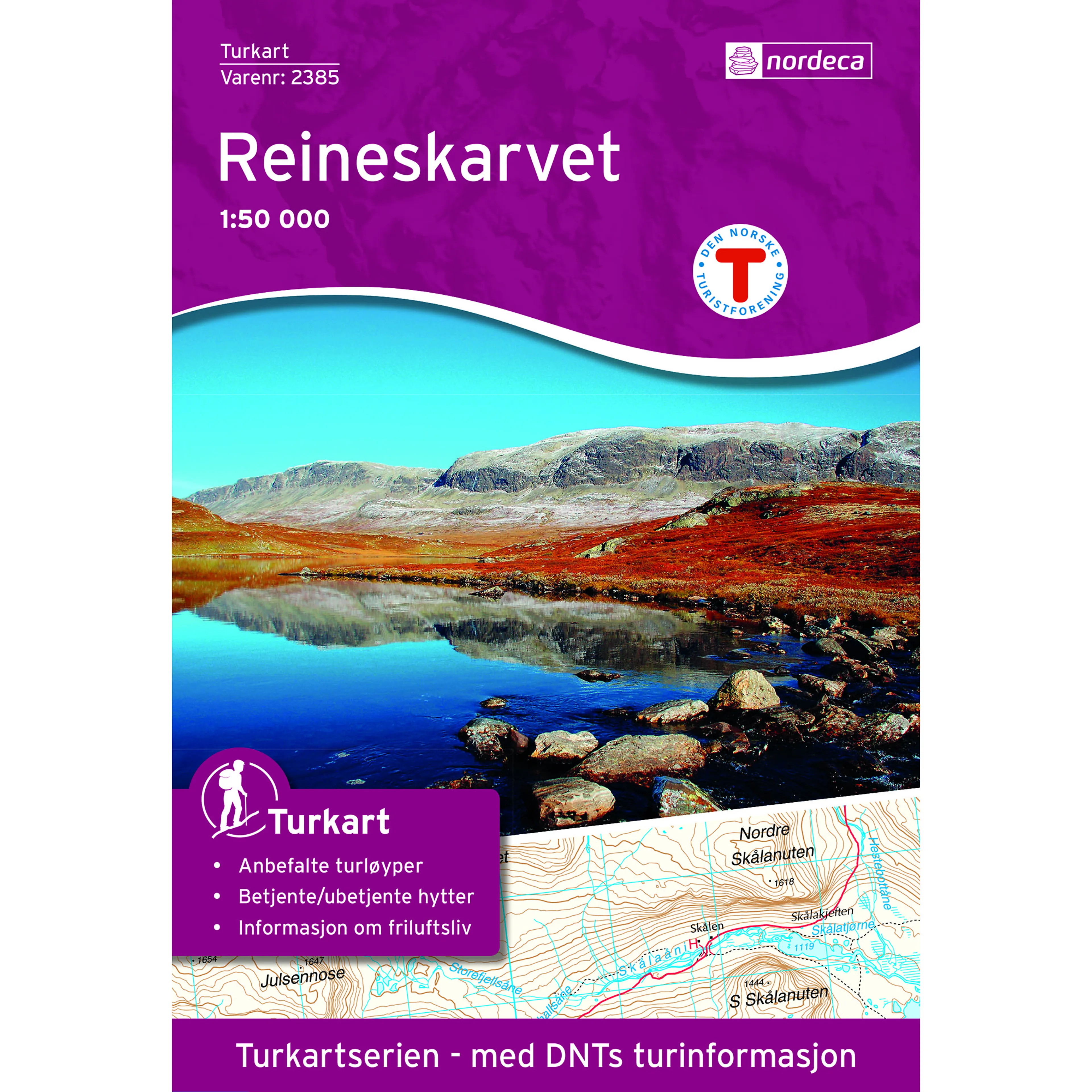 REINESKARVET 1:50 000 REINESKARVET 1:50 000