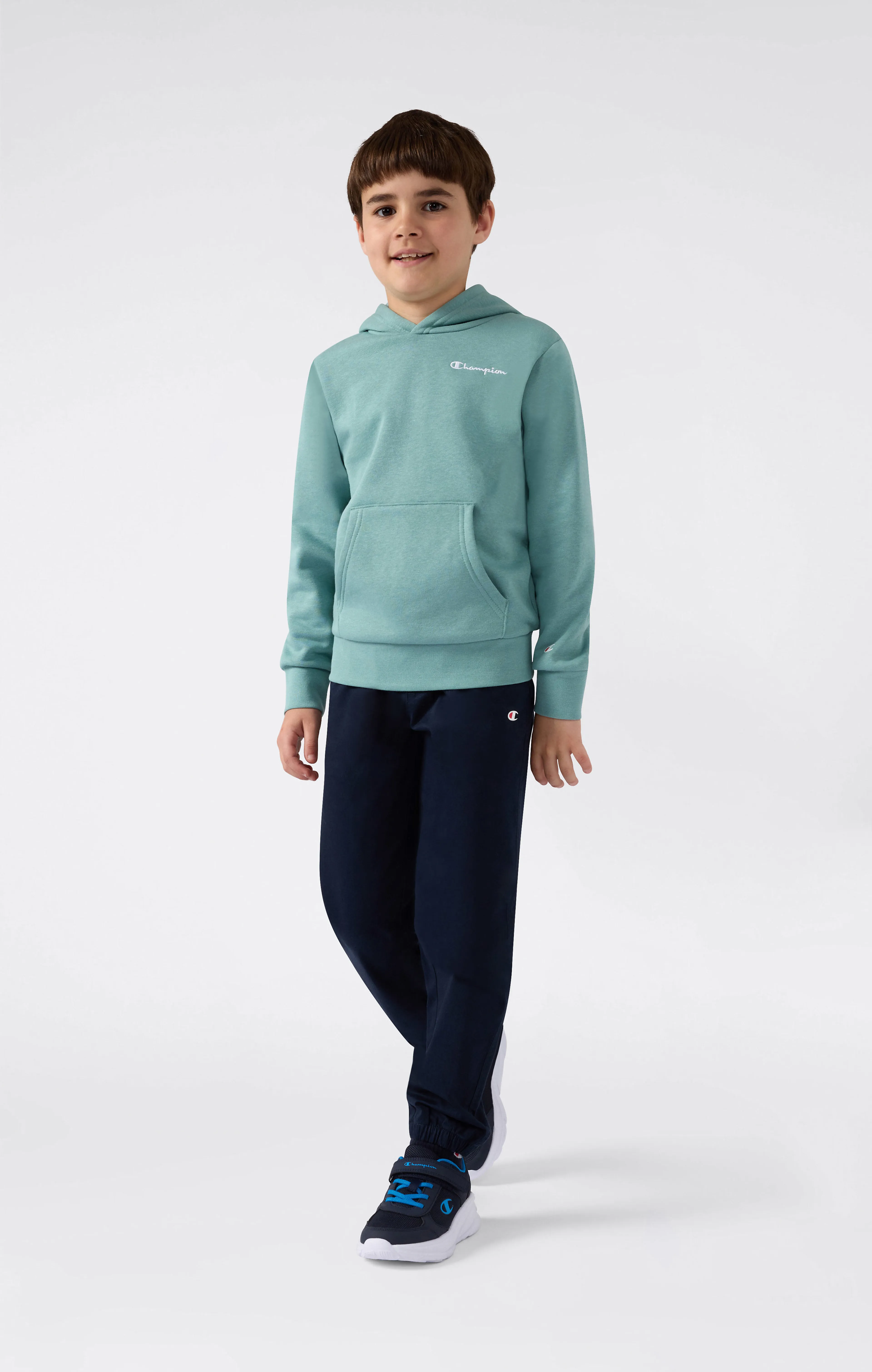 Hooded Sweatshirt small contrast logo junior