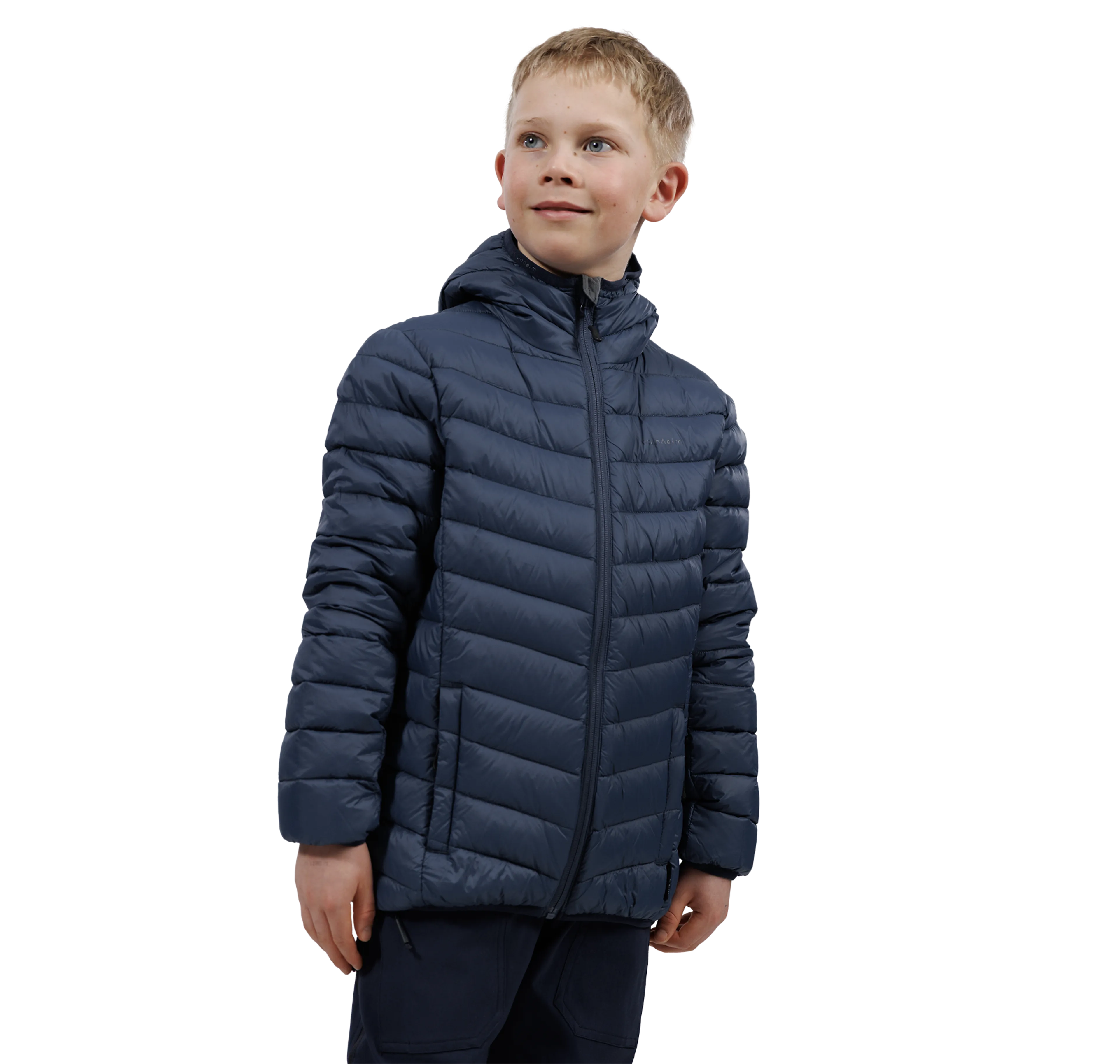 Blåhø dunjakke Jr