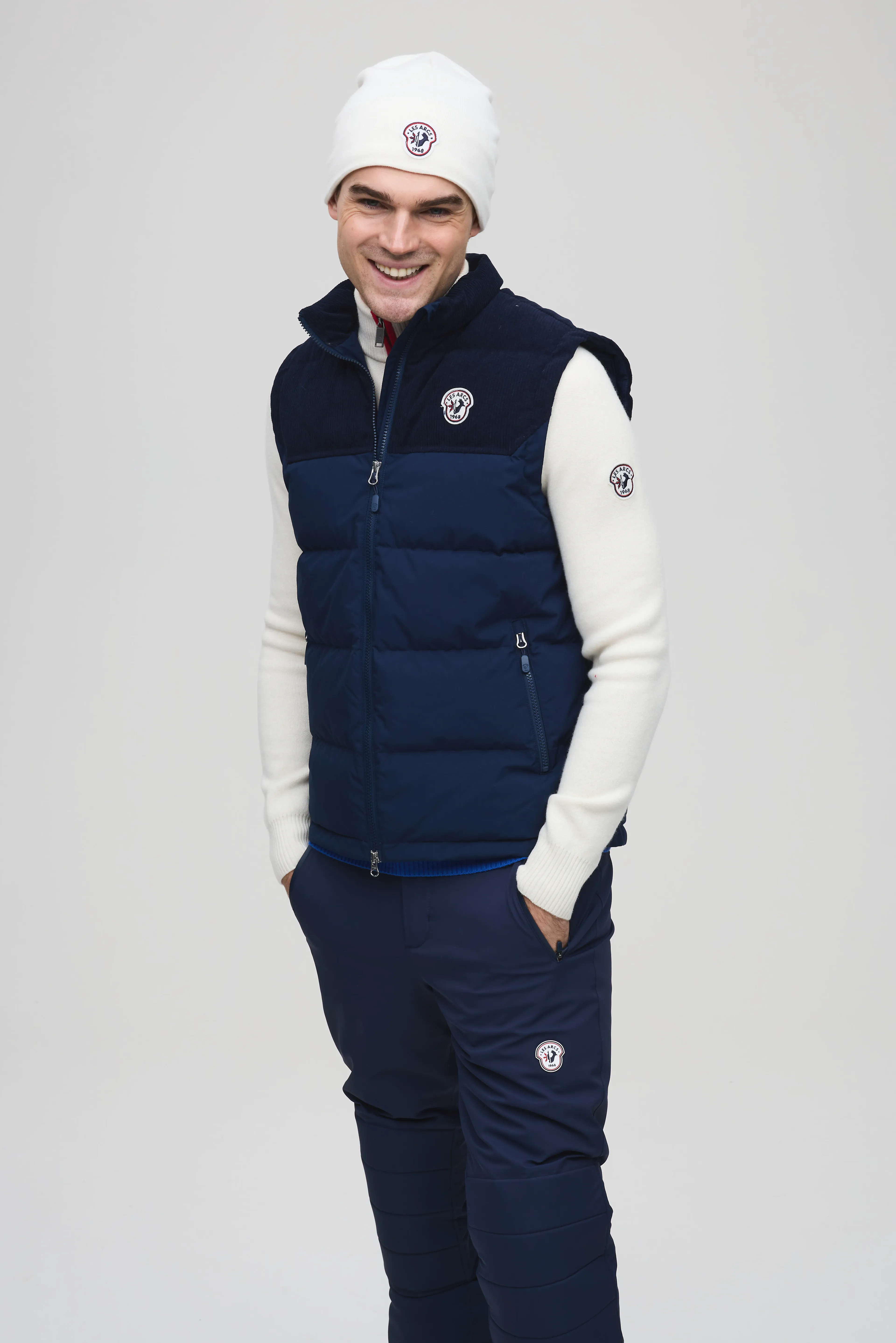 Andray cord vest M