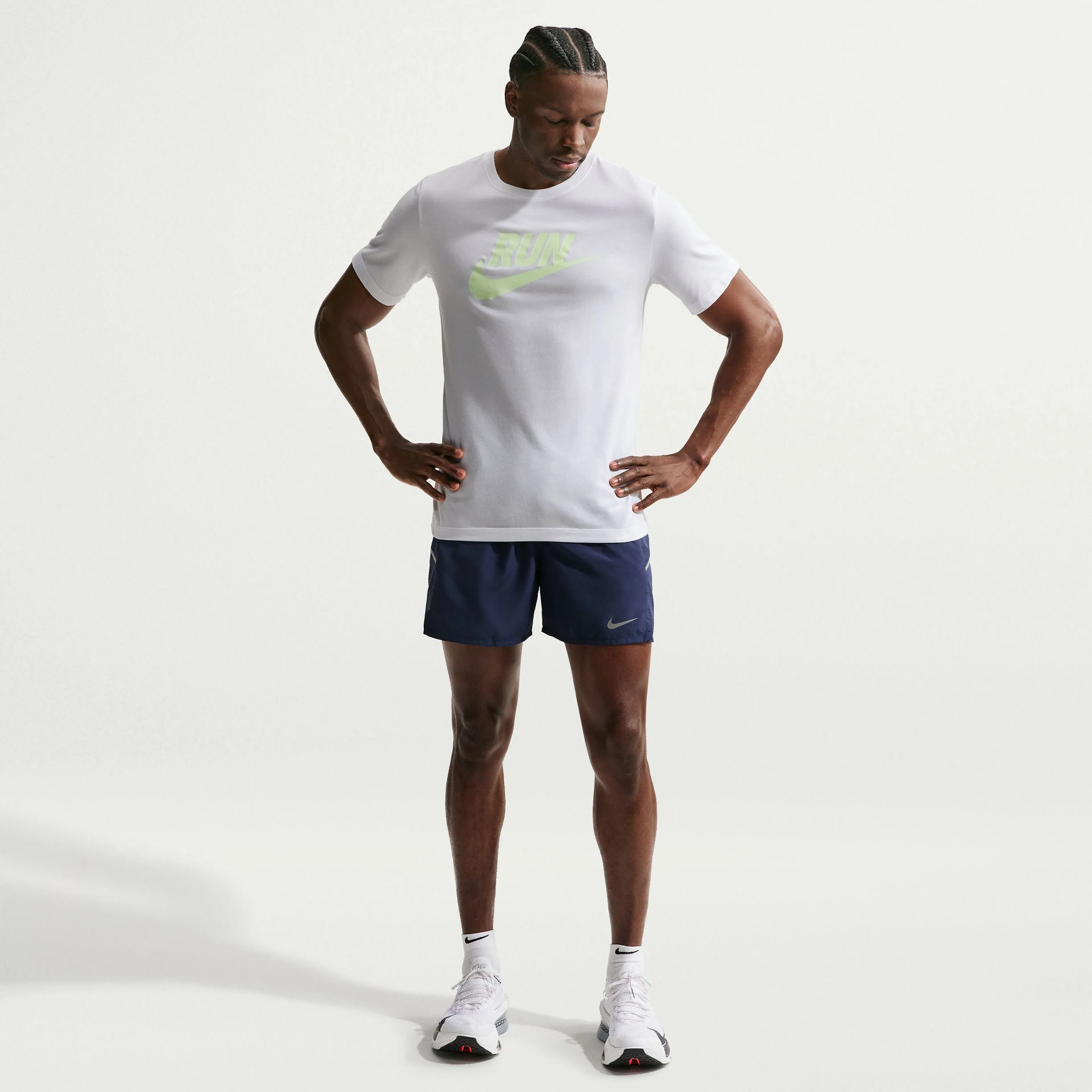 Miler Men's Dri-FIT 5" Brief-Lined Running Shorts