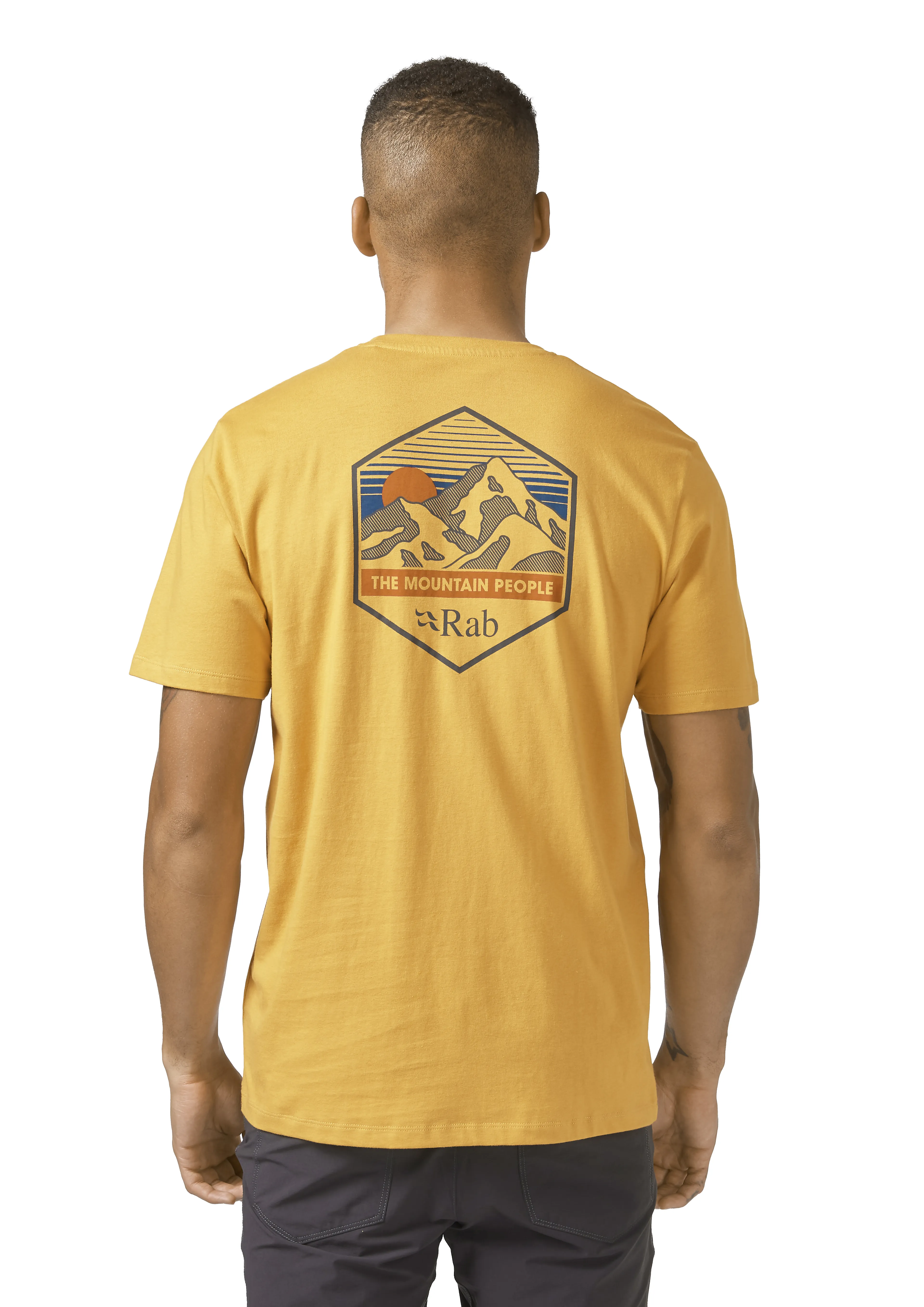 Stance Mountain Peak t-skjorte herre Stance Mountain Peak t-skjorte herre