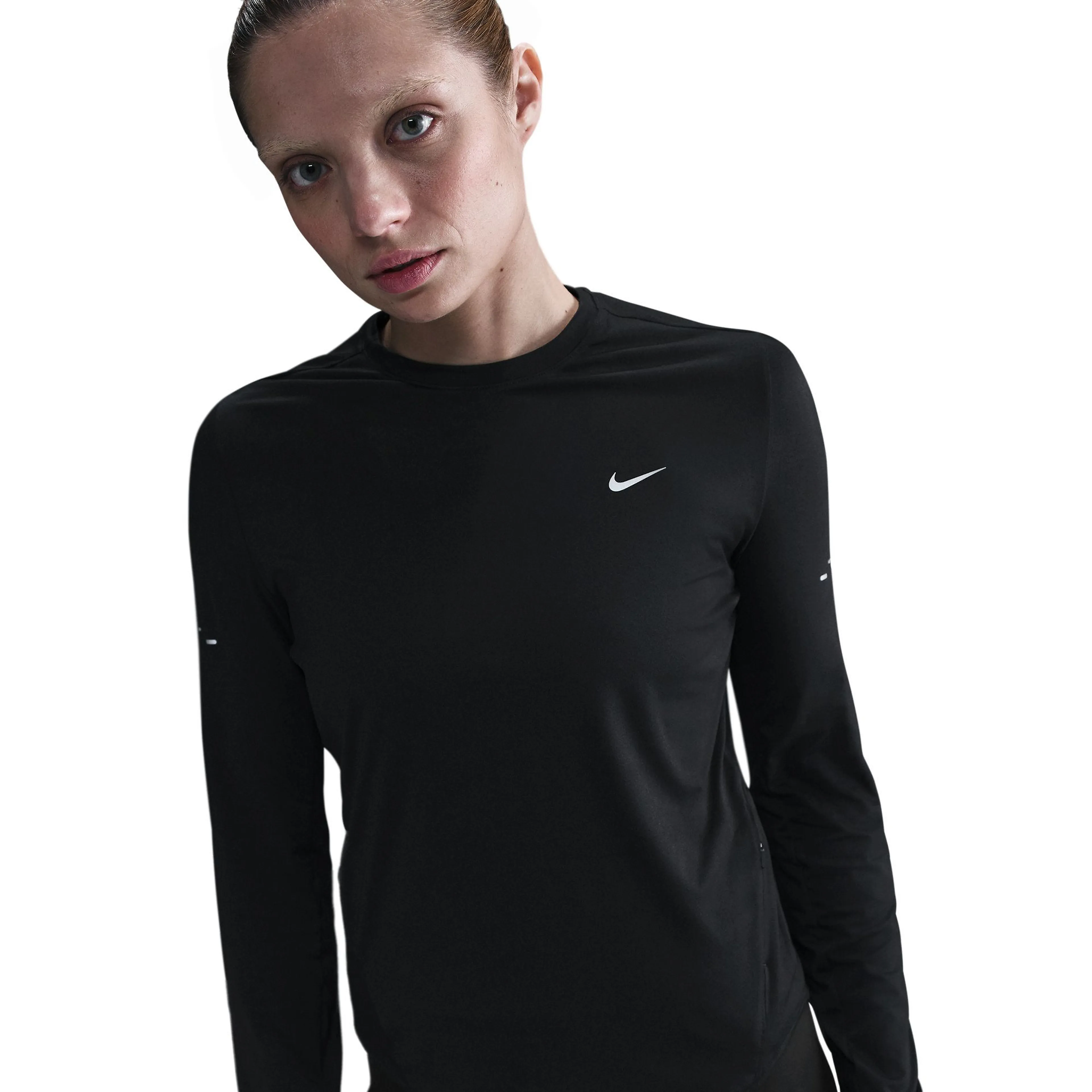 Swift Women's Dri-FIT UV Long-Sleeve Crew-Neck Running Top