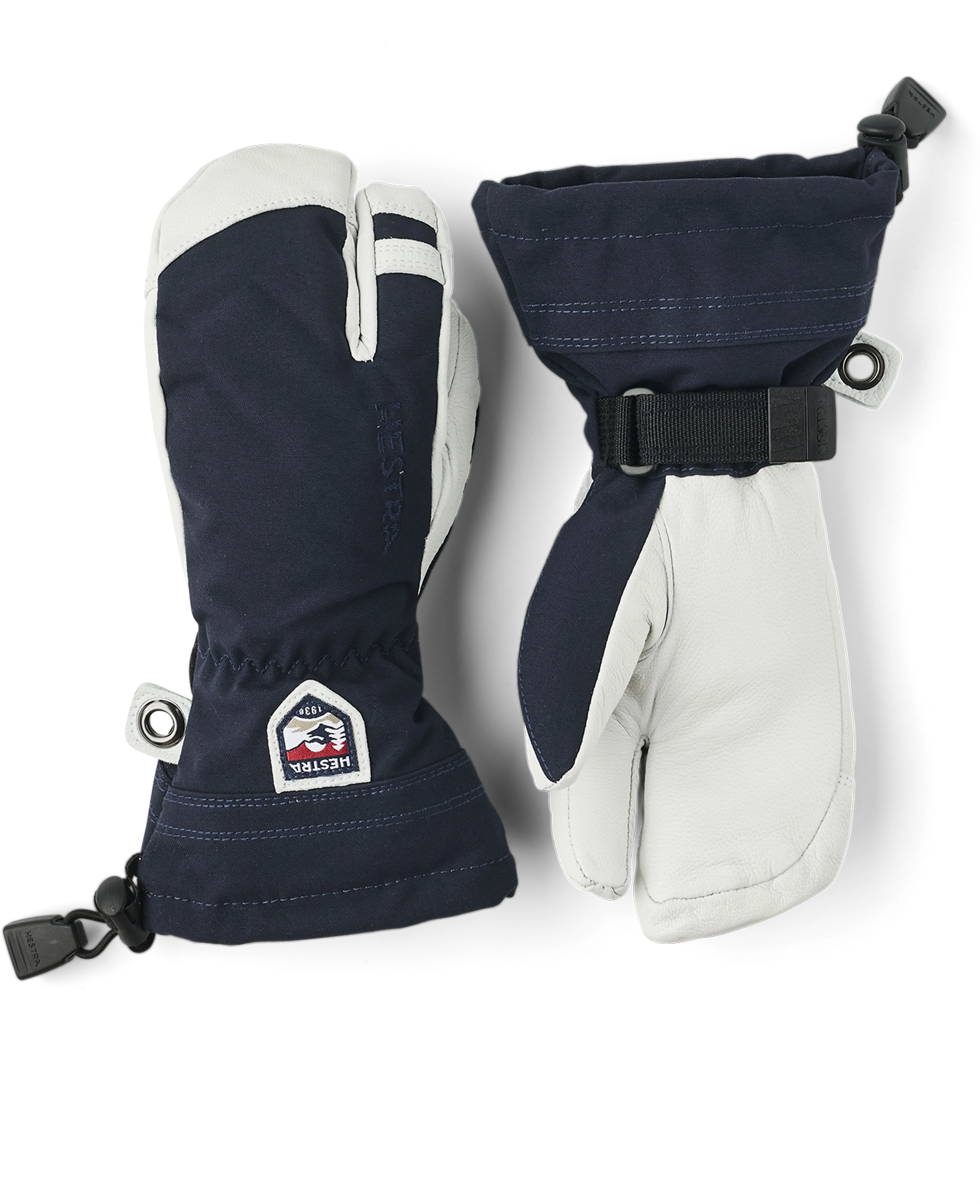 Army Leather Heli Ski Jr. - 3-finger