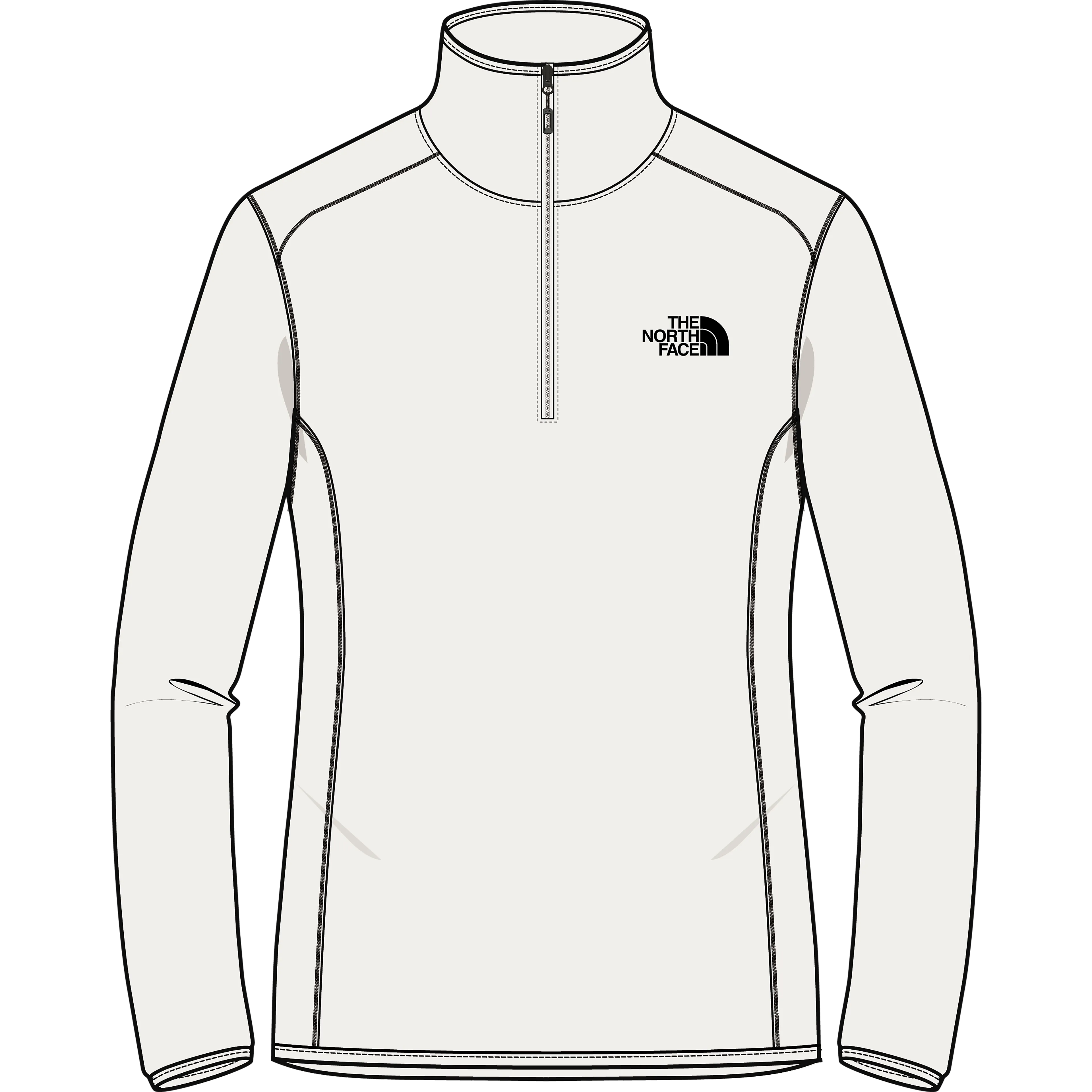 100 Glacier 1/4 Zip fleecegenser dame 100 Glacier 1/4 Zip fleecegenser dame