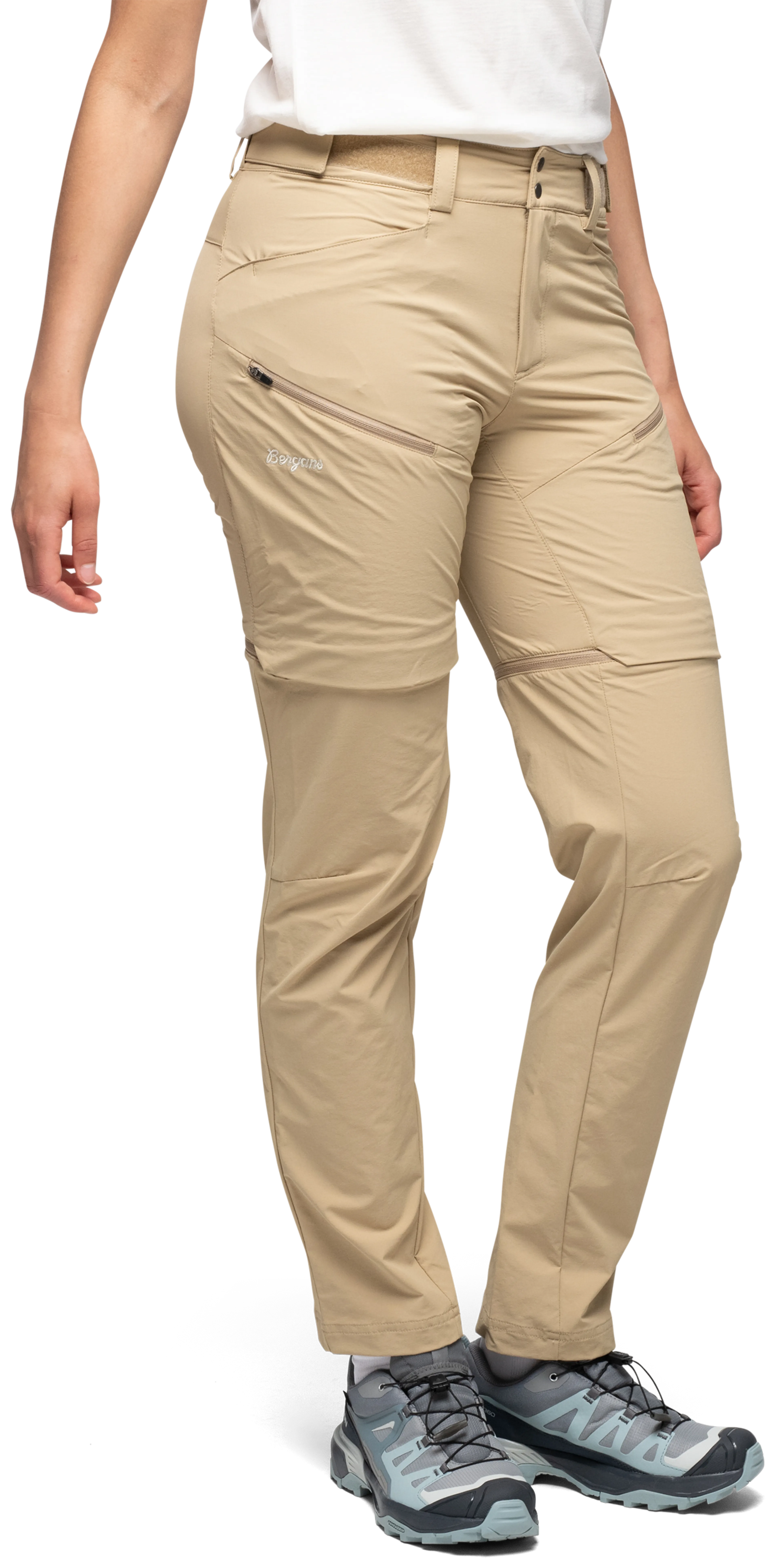 Convertible Zip-Off Softshell Pants Women