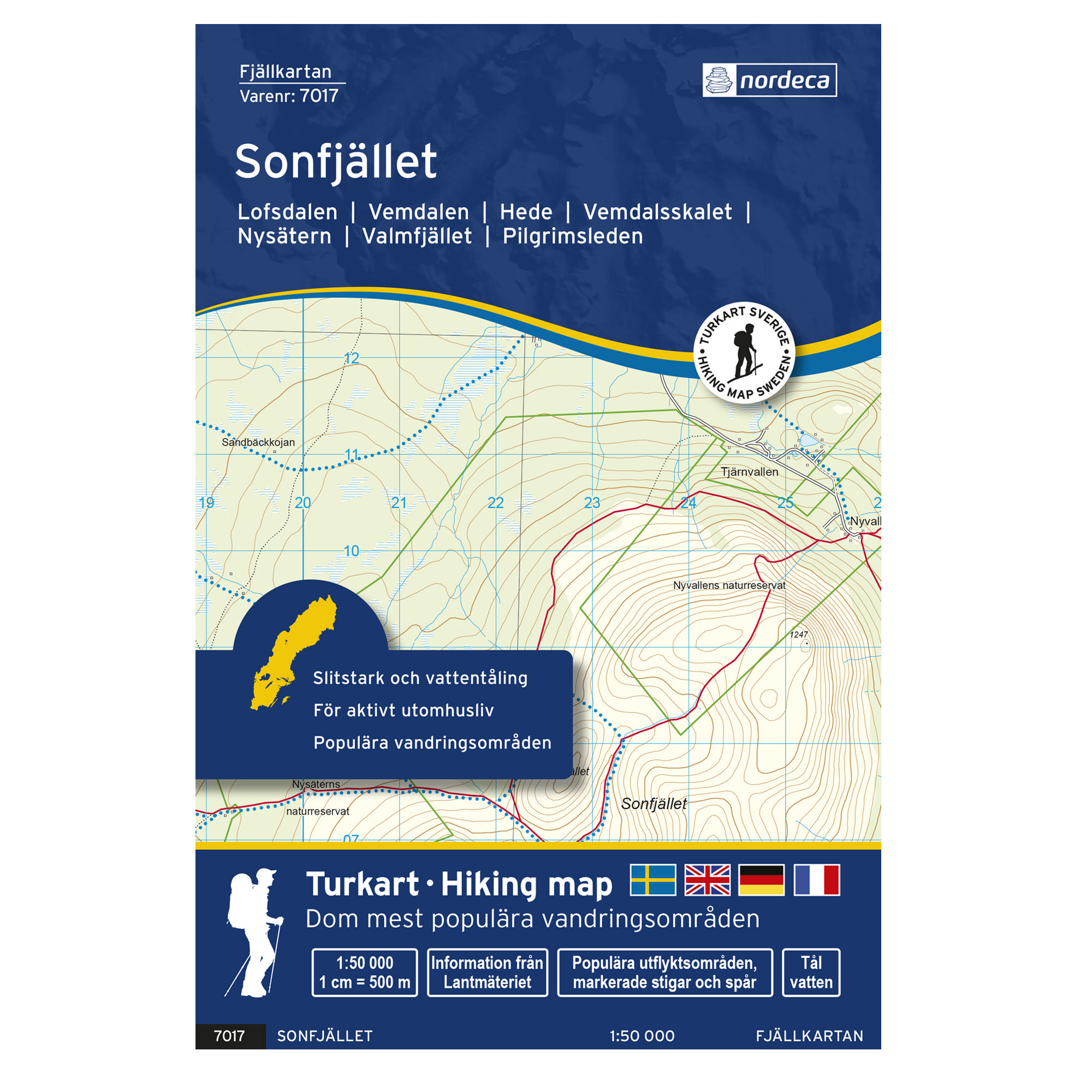 SONFJÄLLET 1:50 000