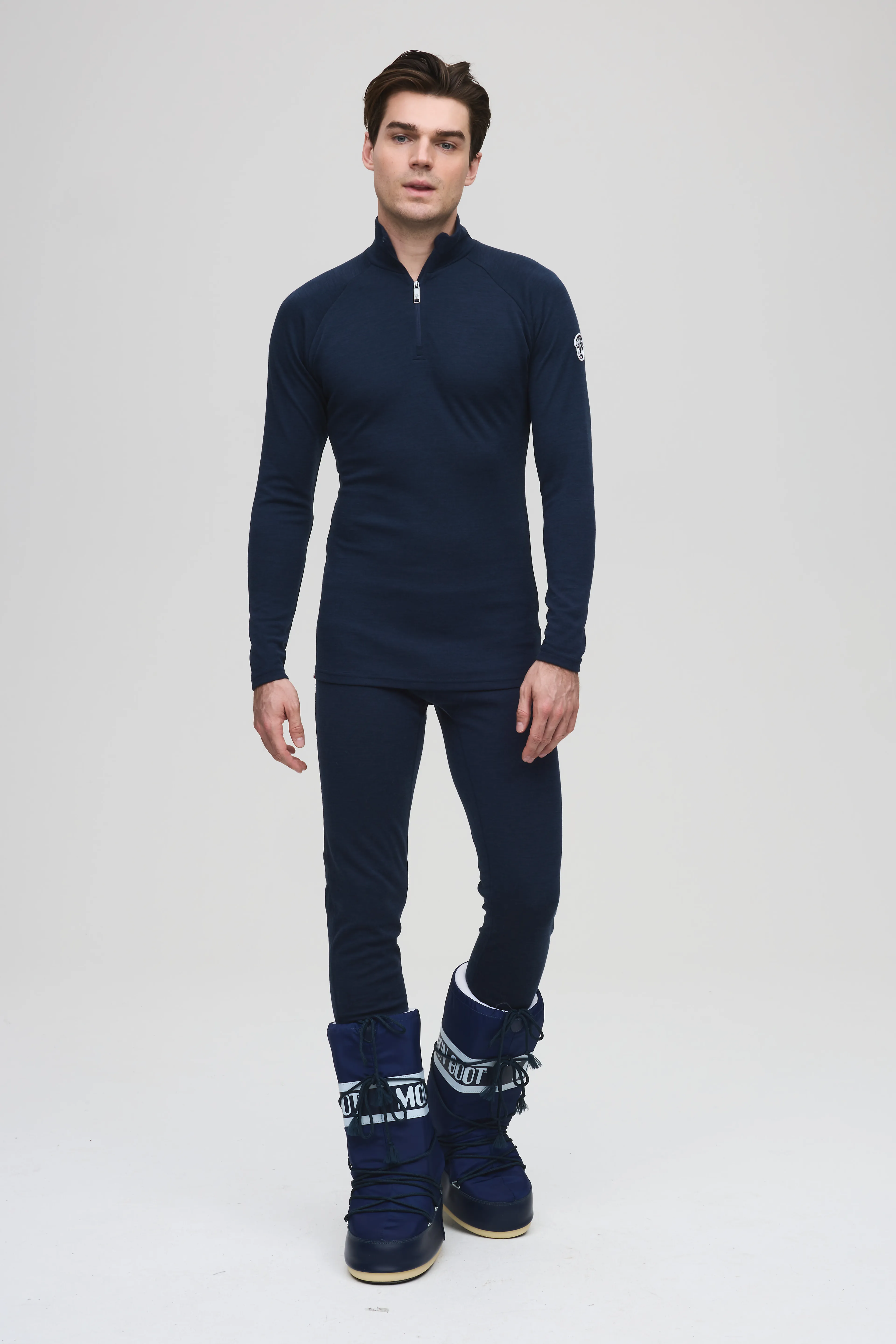 Isaac wool zipneck