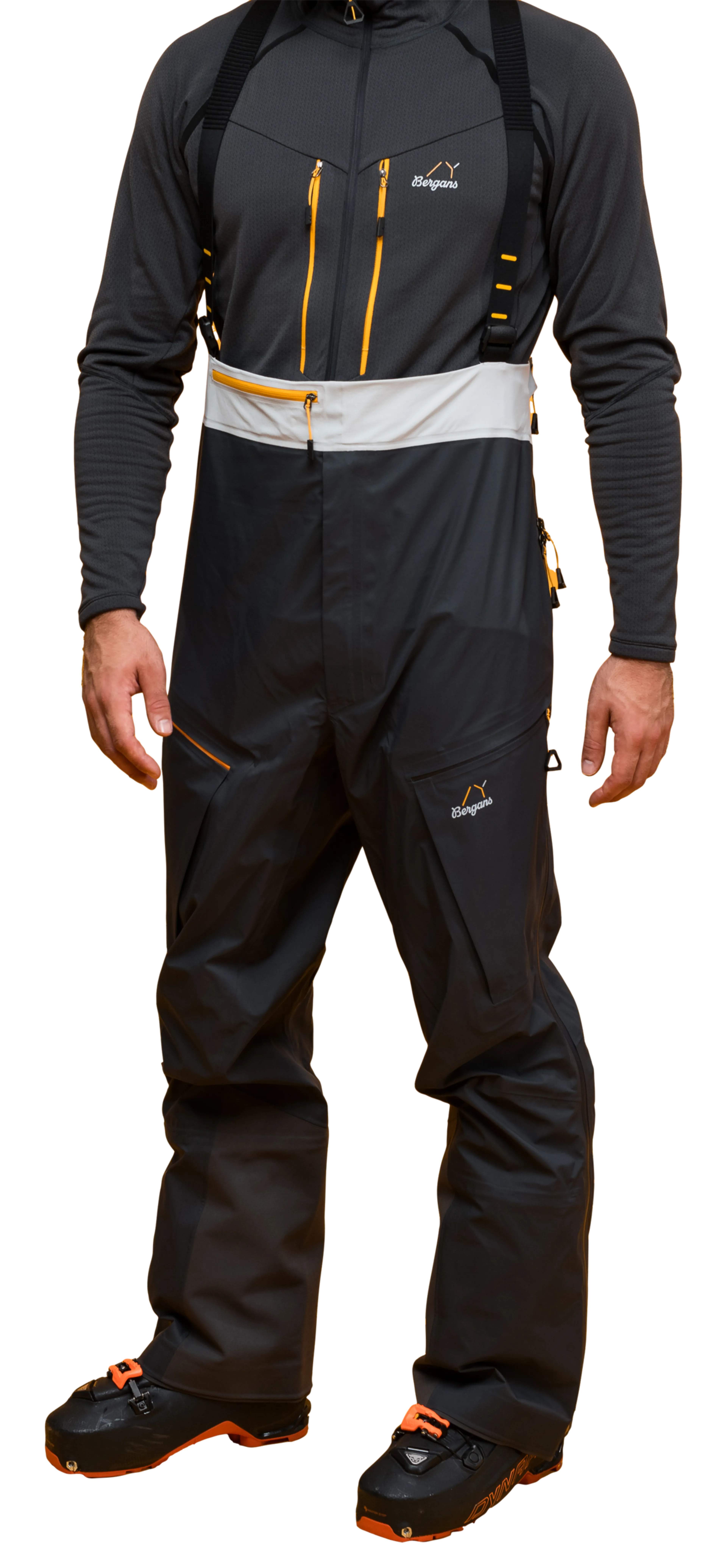 Y MountainLine Breathe 3L Shell Bib Pants Men