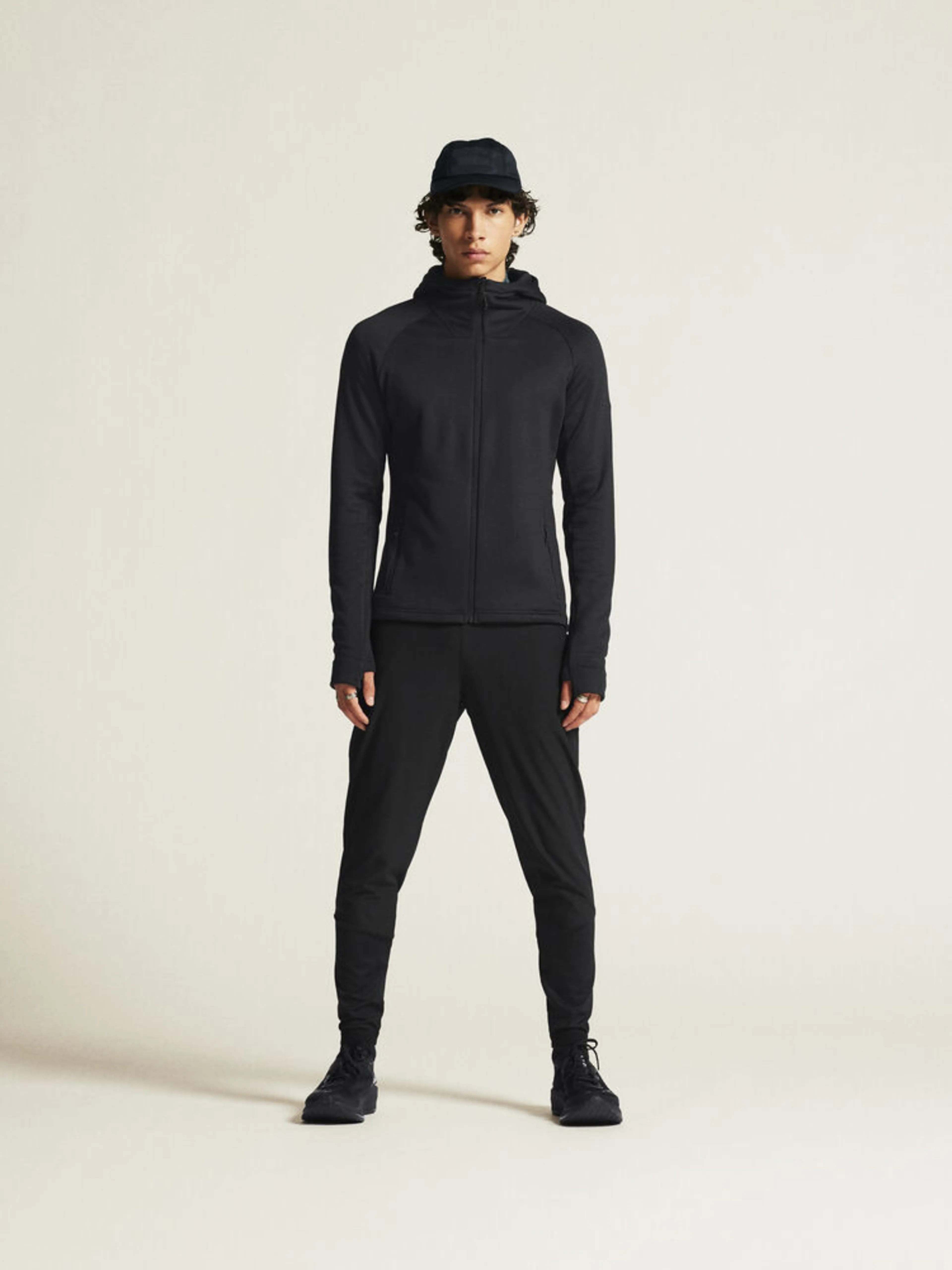 Adv Explore Power Fleece Hood Jkt M