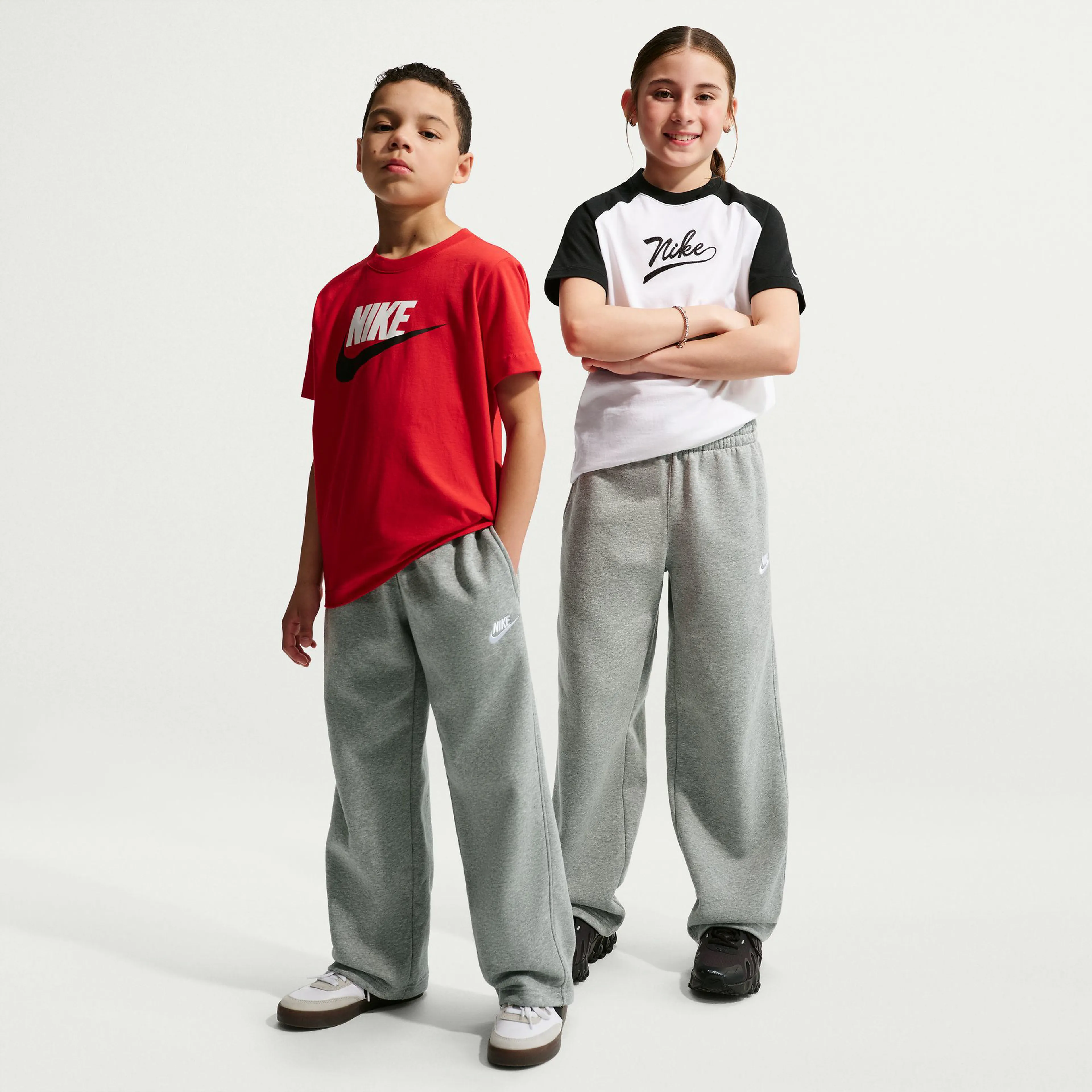 Sportswear Kids' Loose Open-Hem Pants