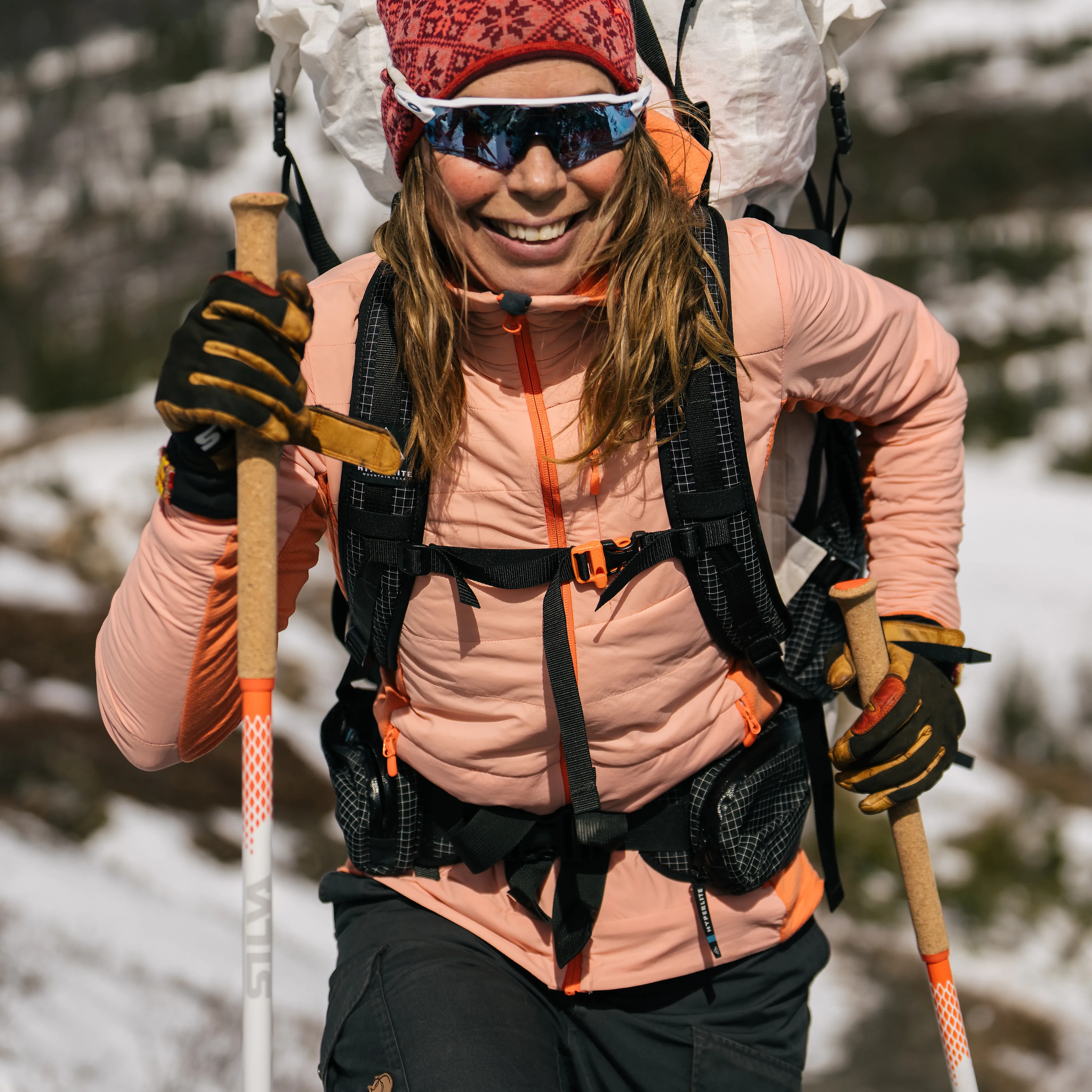 Trekking poles all season alpine alu tele