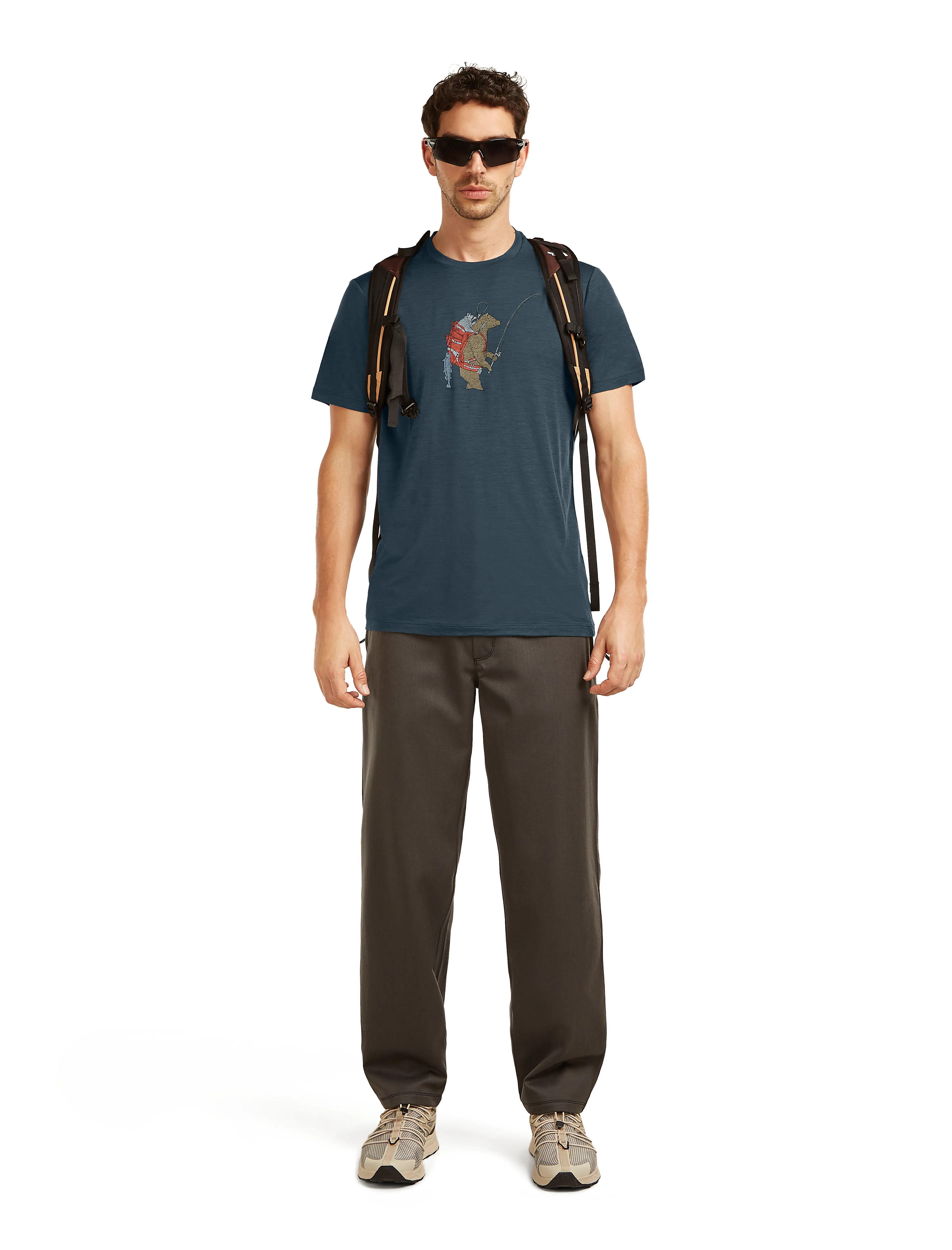 M Mer 150 Tech Lite SS Tee Bear Catch