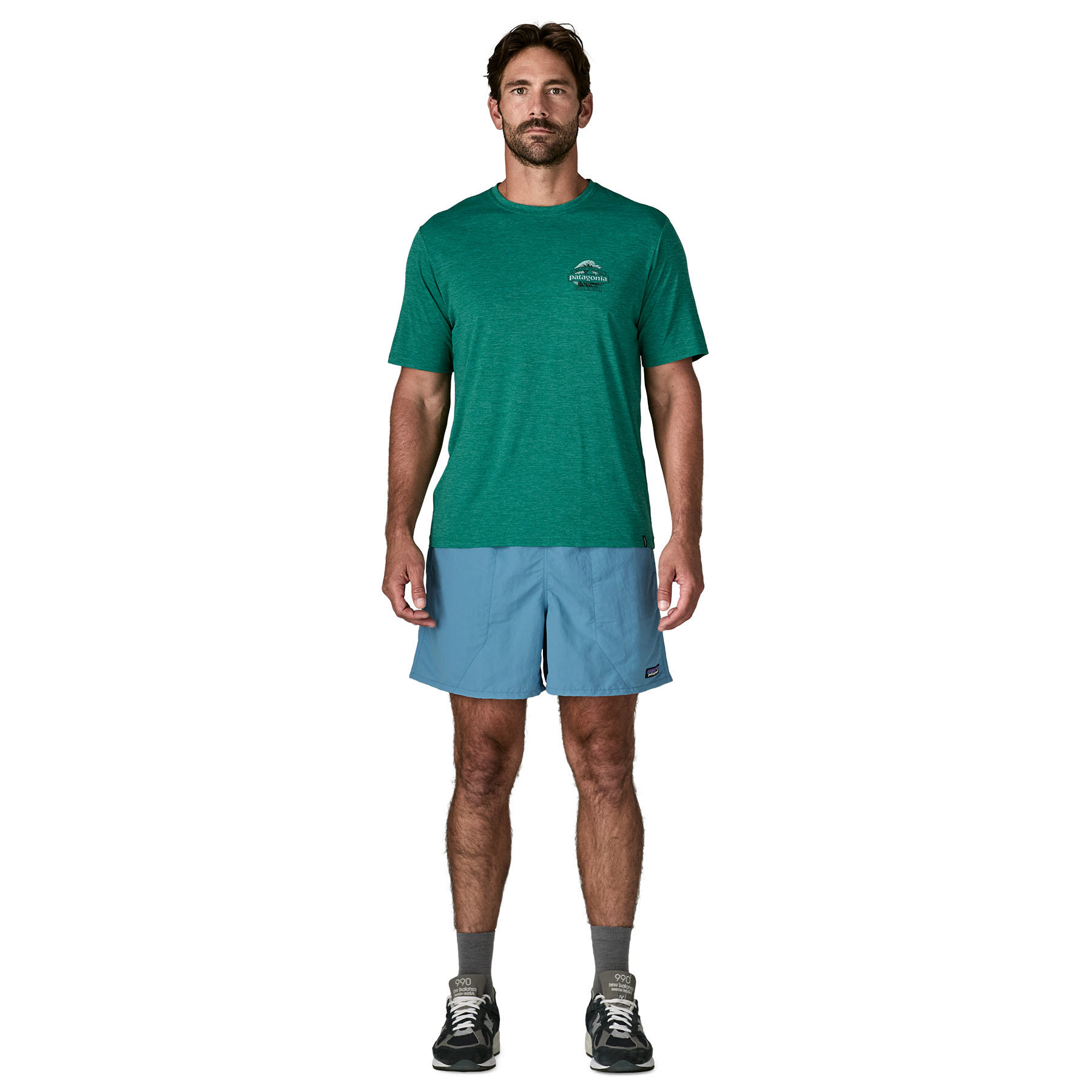 PATAGONIA M's Baggies Shorts - 5 in. Shore Blue Herre | Intersport.no
