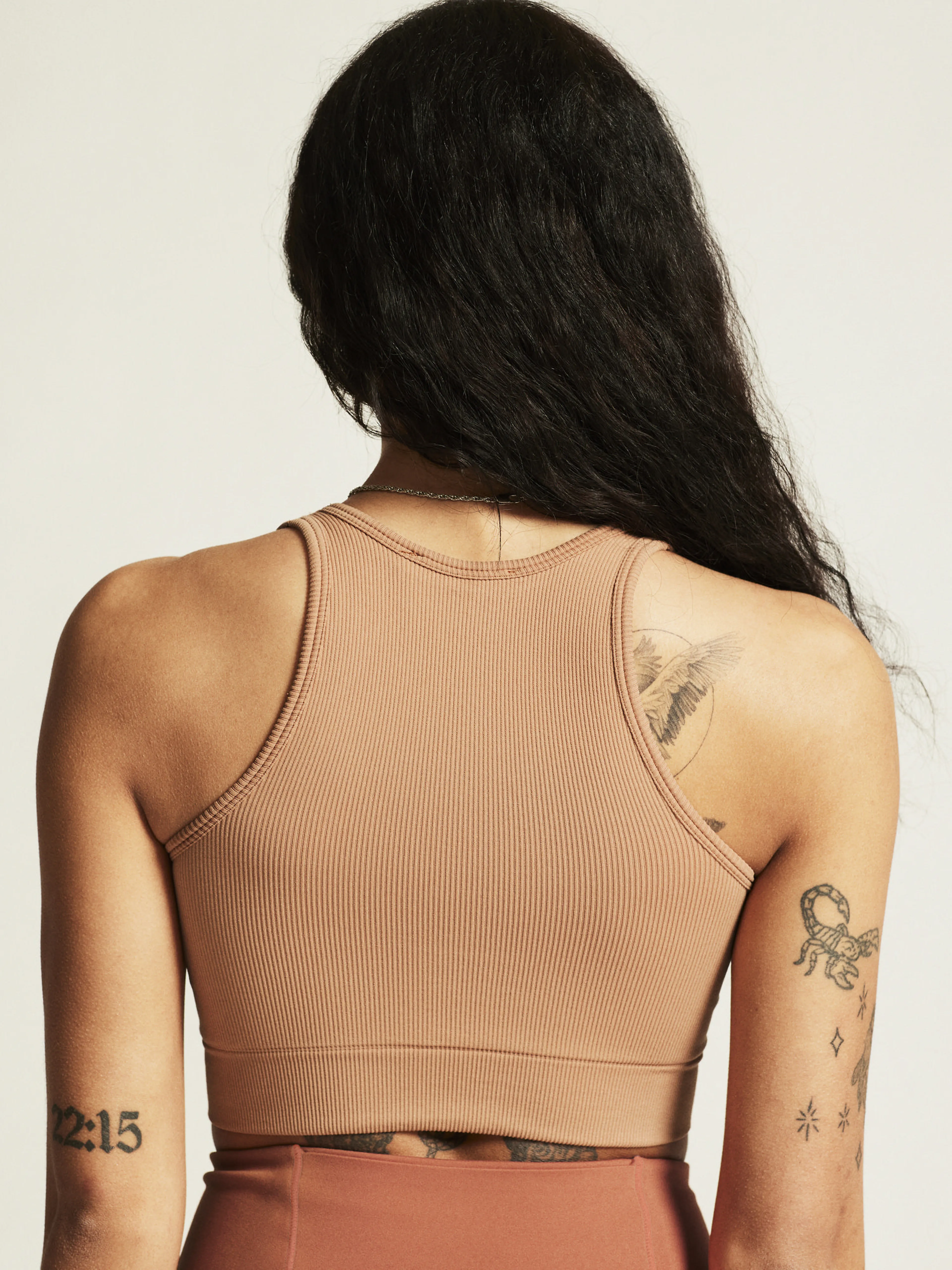 Collective Rib Sports Bra W