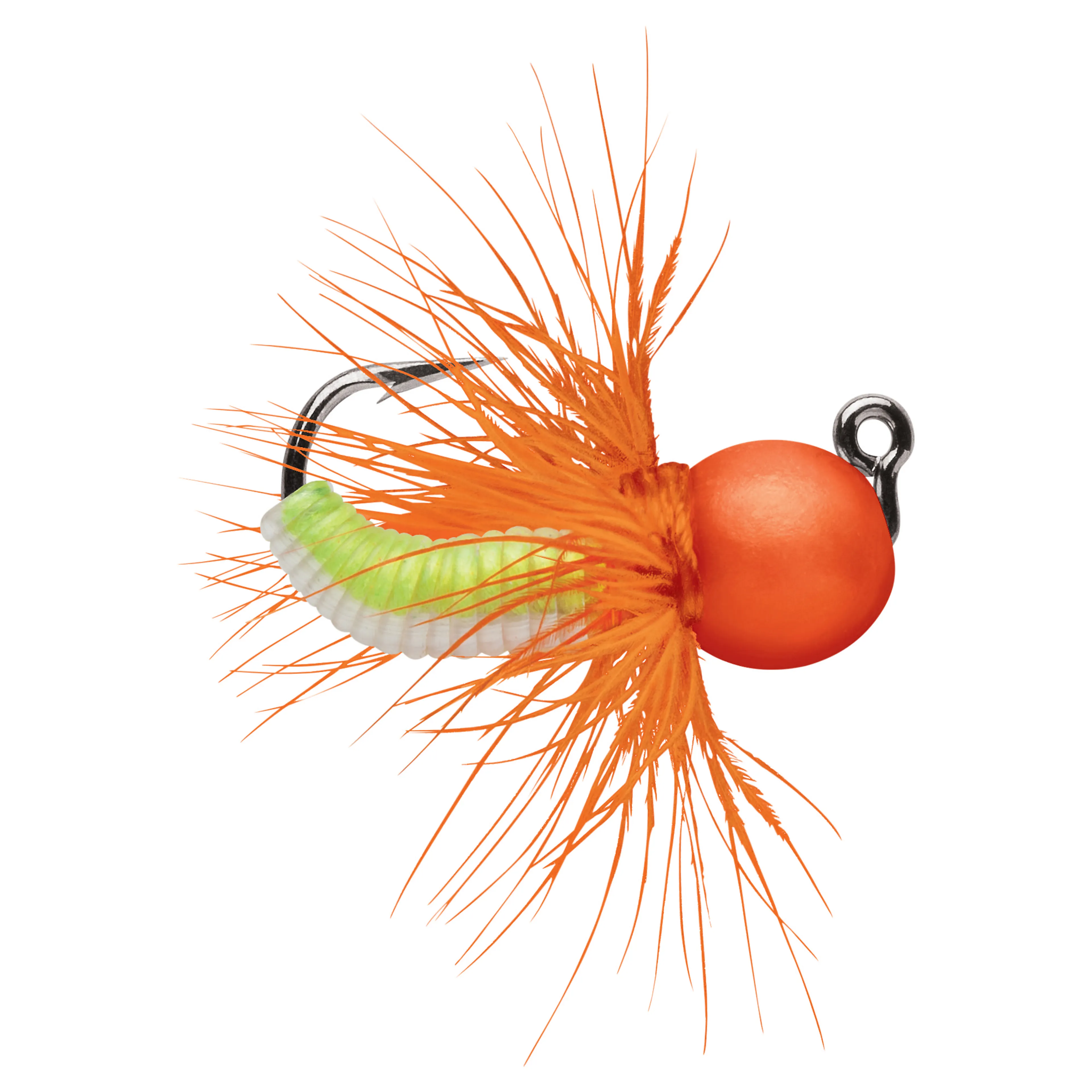 Tungsten Fly Jig 1,8g Orange Chartreuse Glow 2pk
