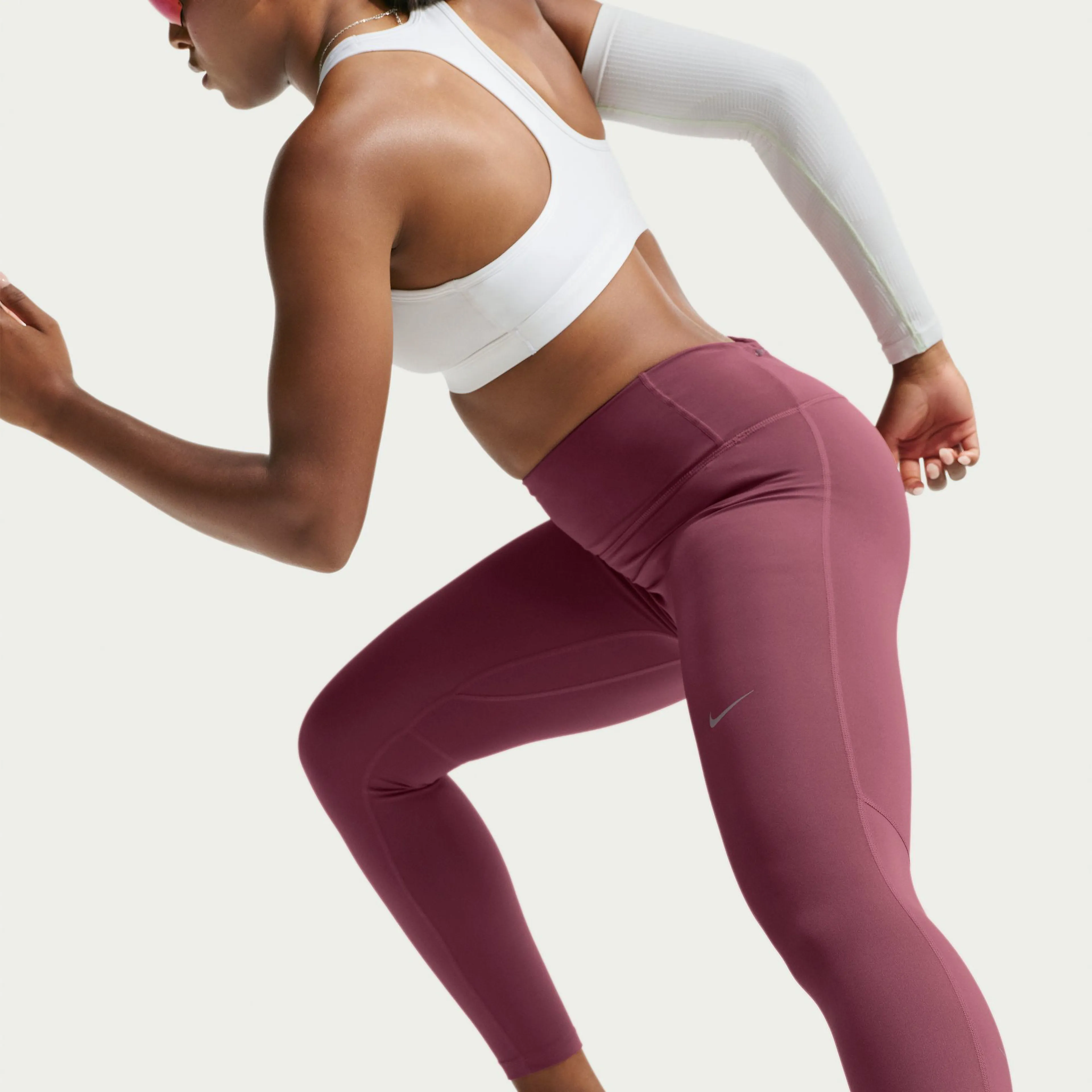 Tempo Women's High-Waisted 7/8 Running Leggings