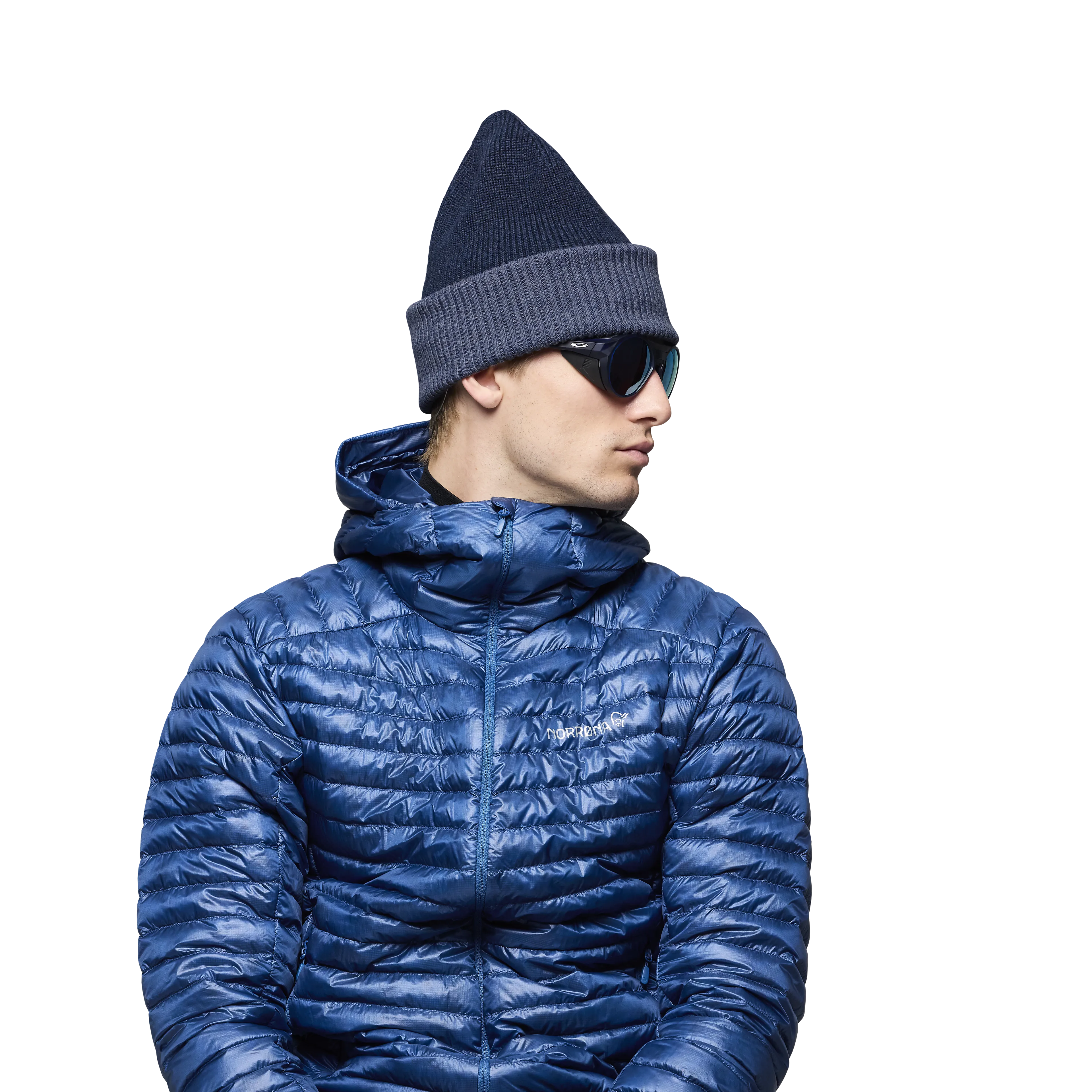 /29 heavy merinoUll contrast Beanie