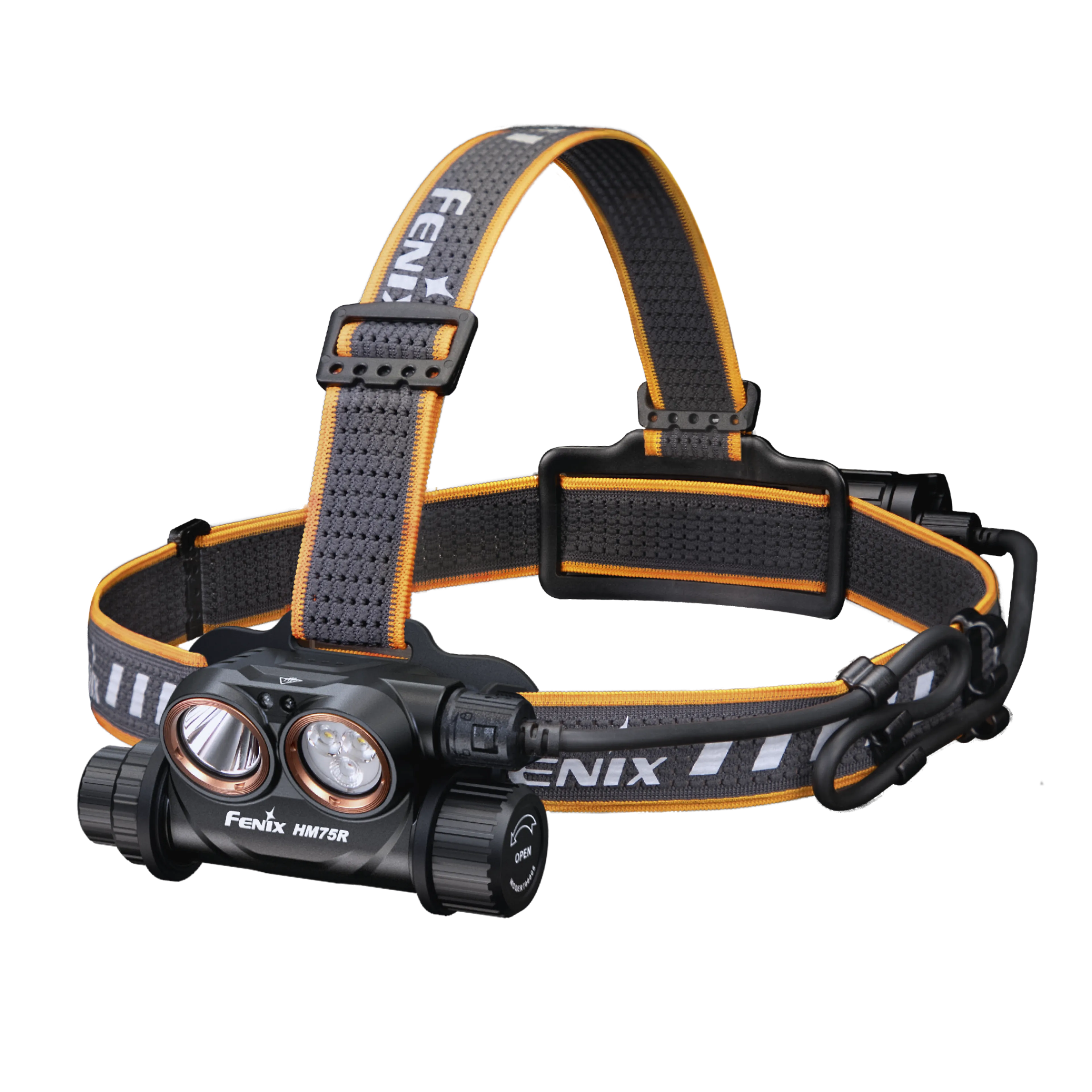 FENIX HM75R HODELYKT 1600LM 2 BATTERI H/R LYS FENIX HM75R HODELYKT 1600LM 2 BATTERI H/R LYS