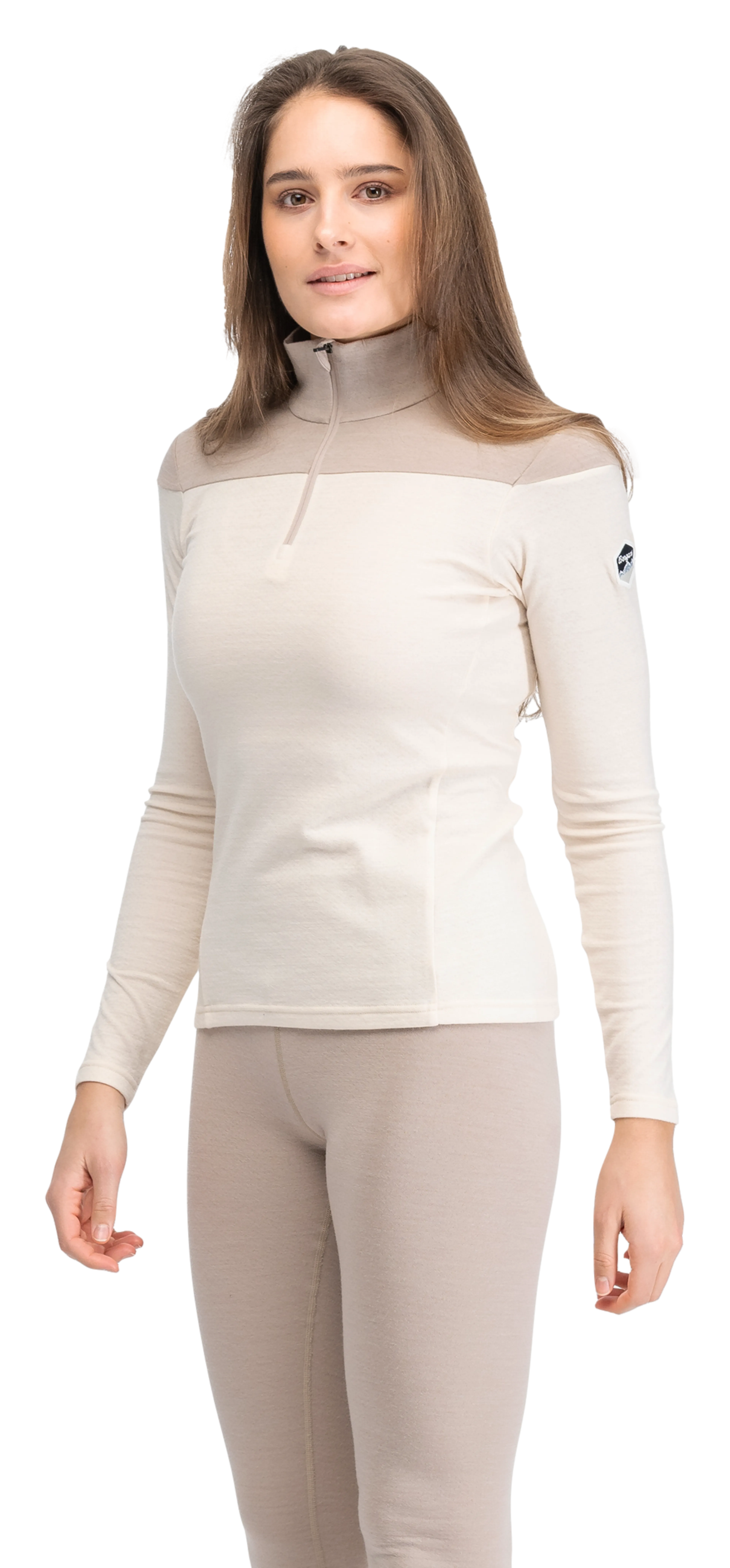 Inner:Dual Merino Half Zip Women