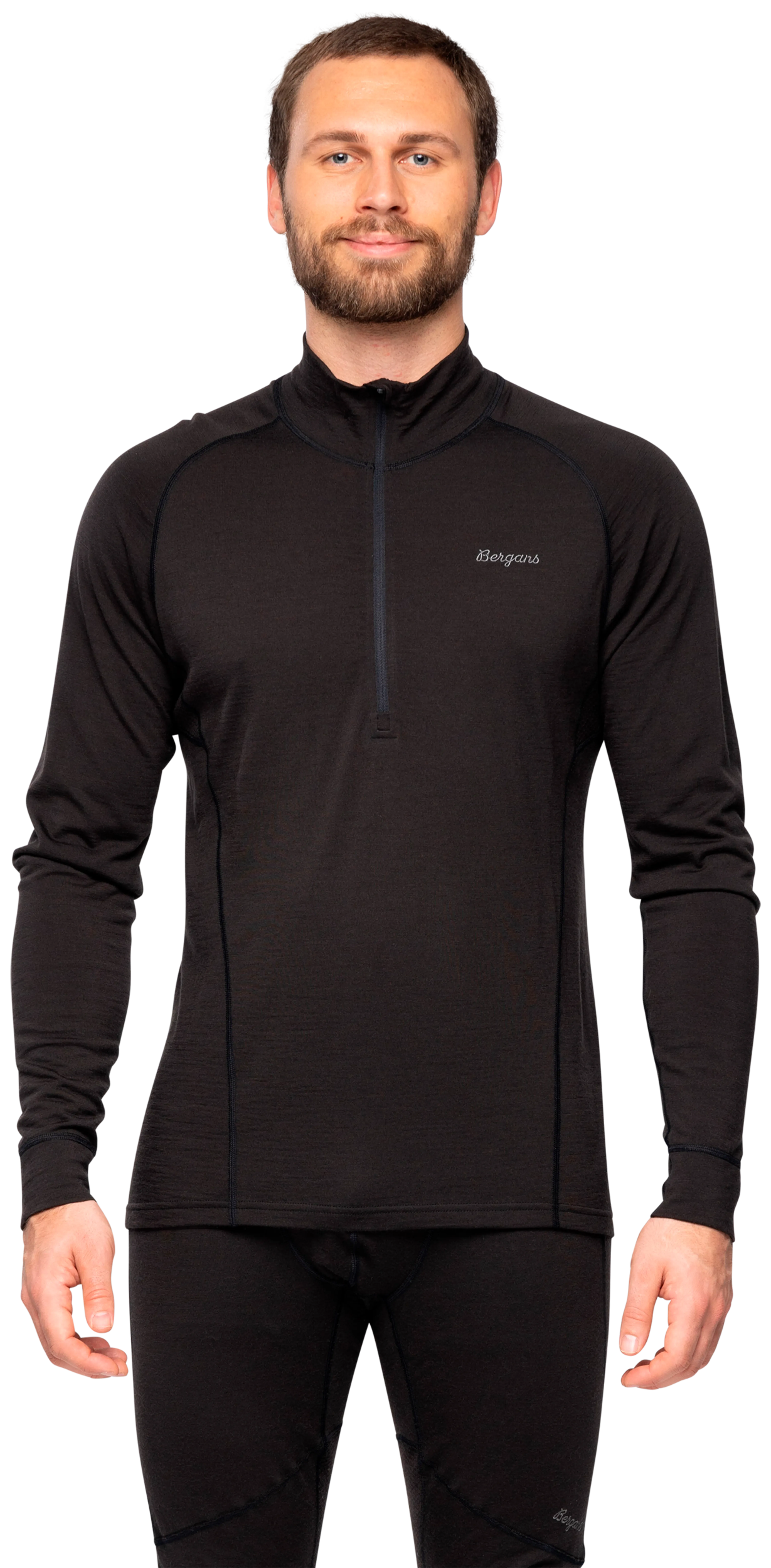 Inner:Pure Merino Half Zip Men