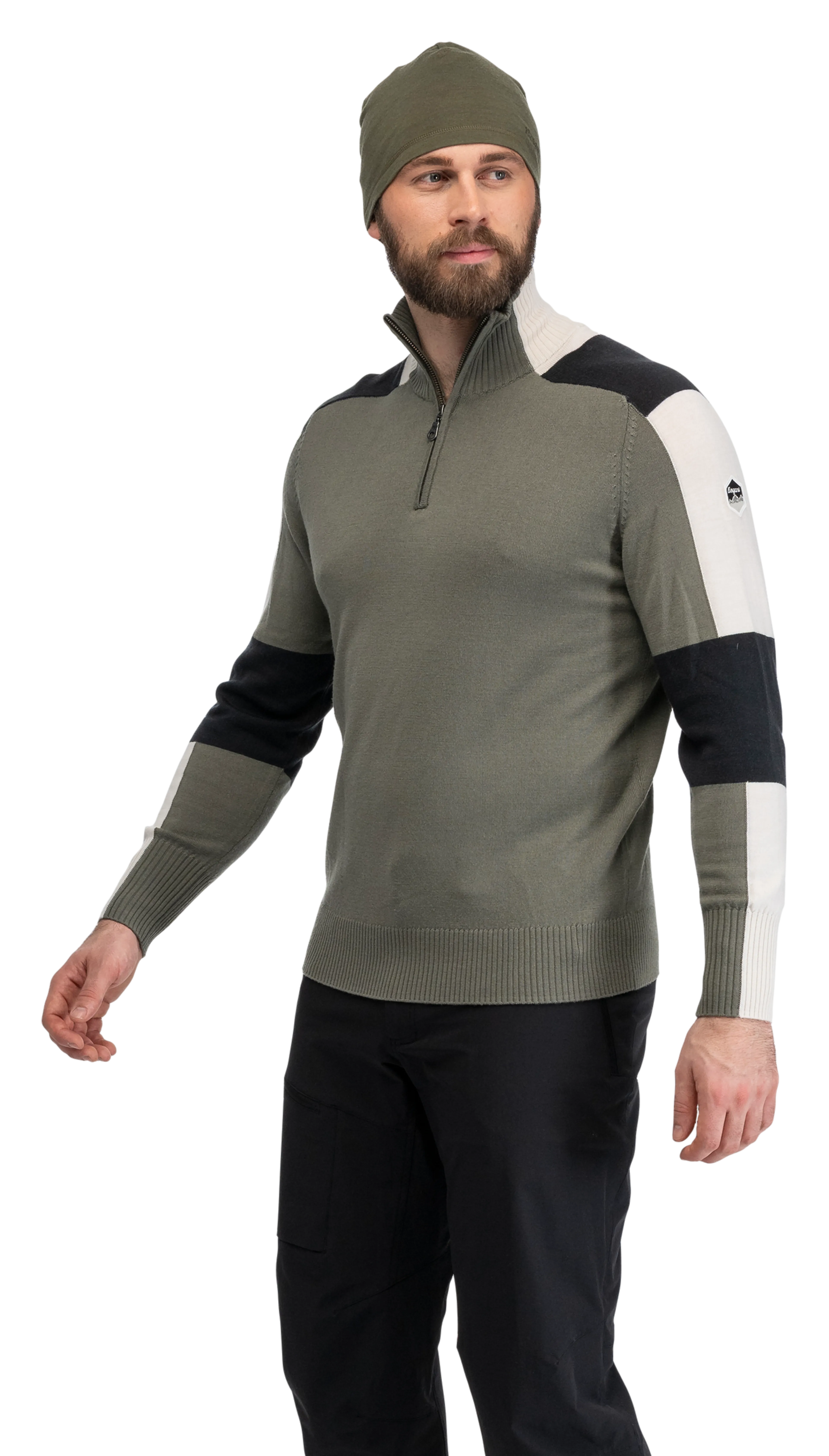Lyderhorn Wool Half Zip Men