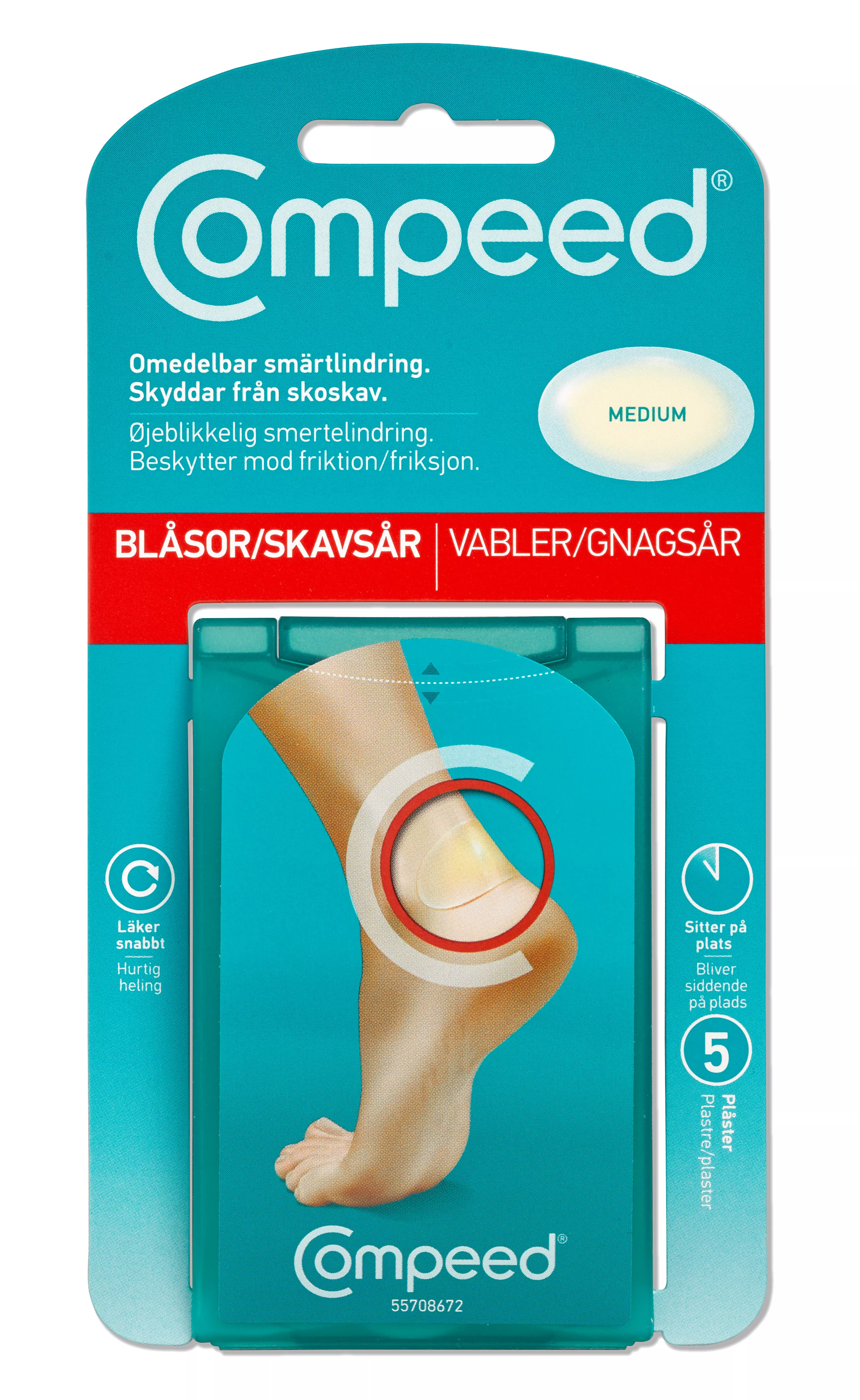 Gnagsårplaster Medium