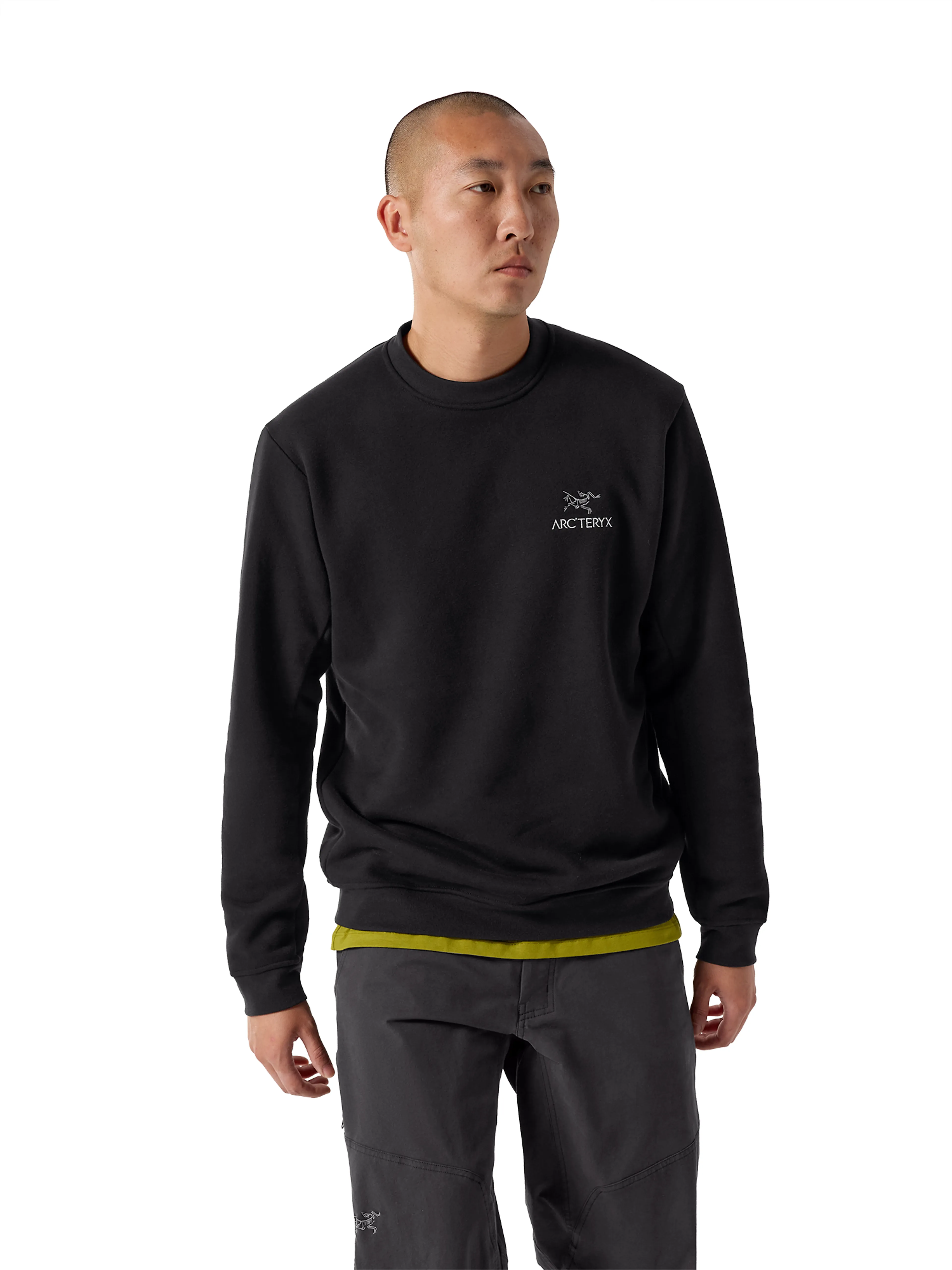 Emblem Fleece Crew M