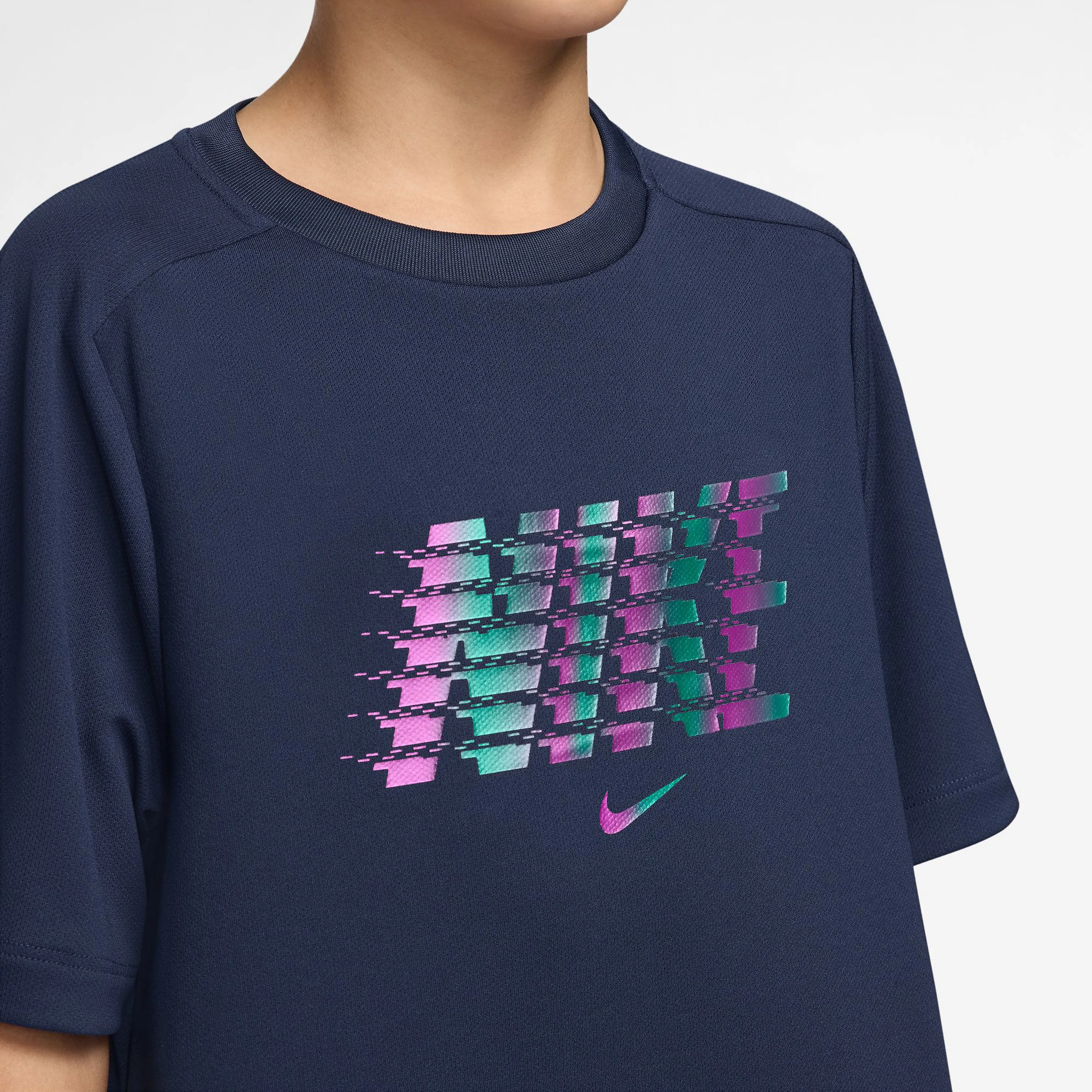 Multi Big Kids' (Boys') Dri-FIT Short-Sleeve Top