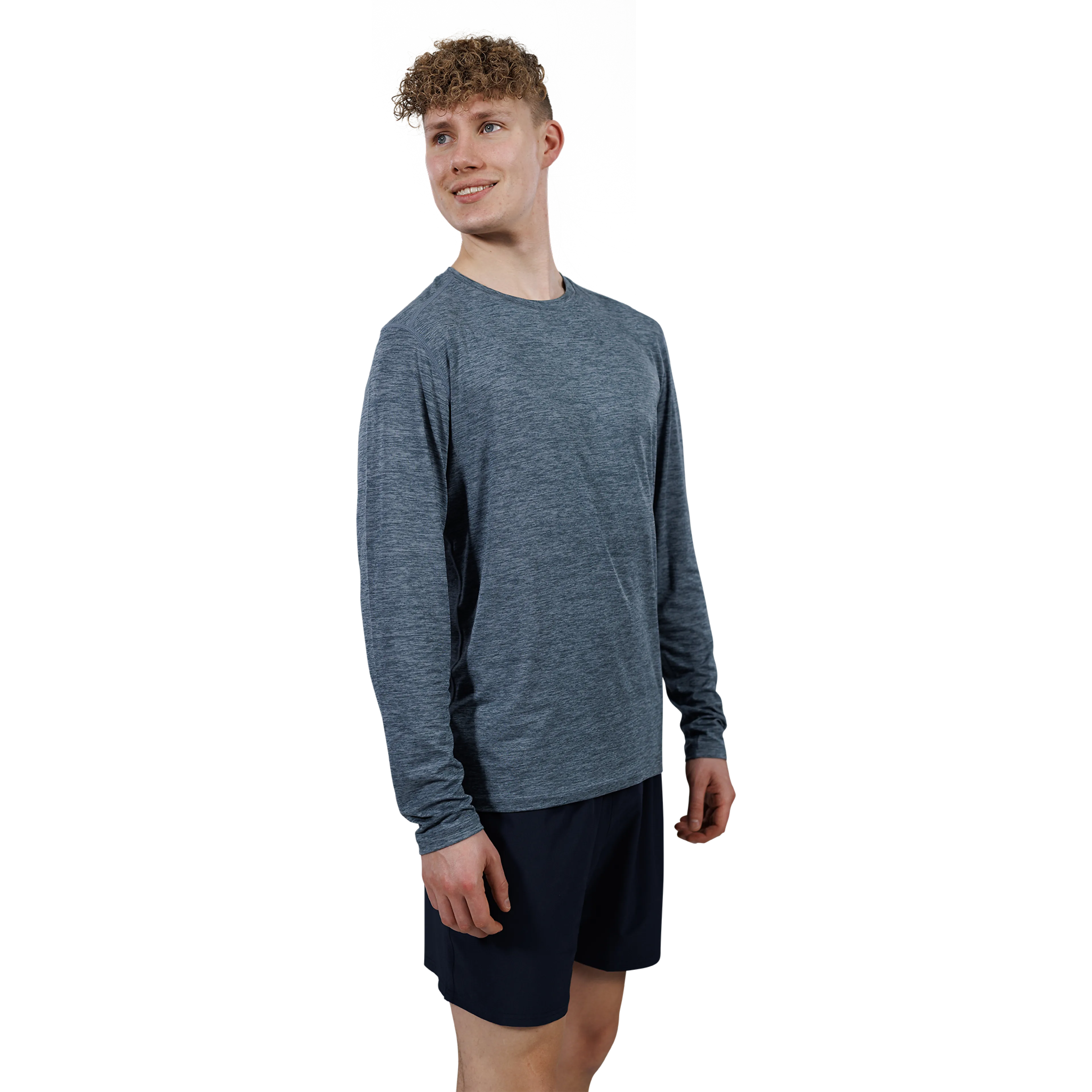 Sapporo M Melange L-S Tee