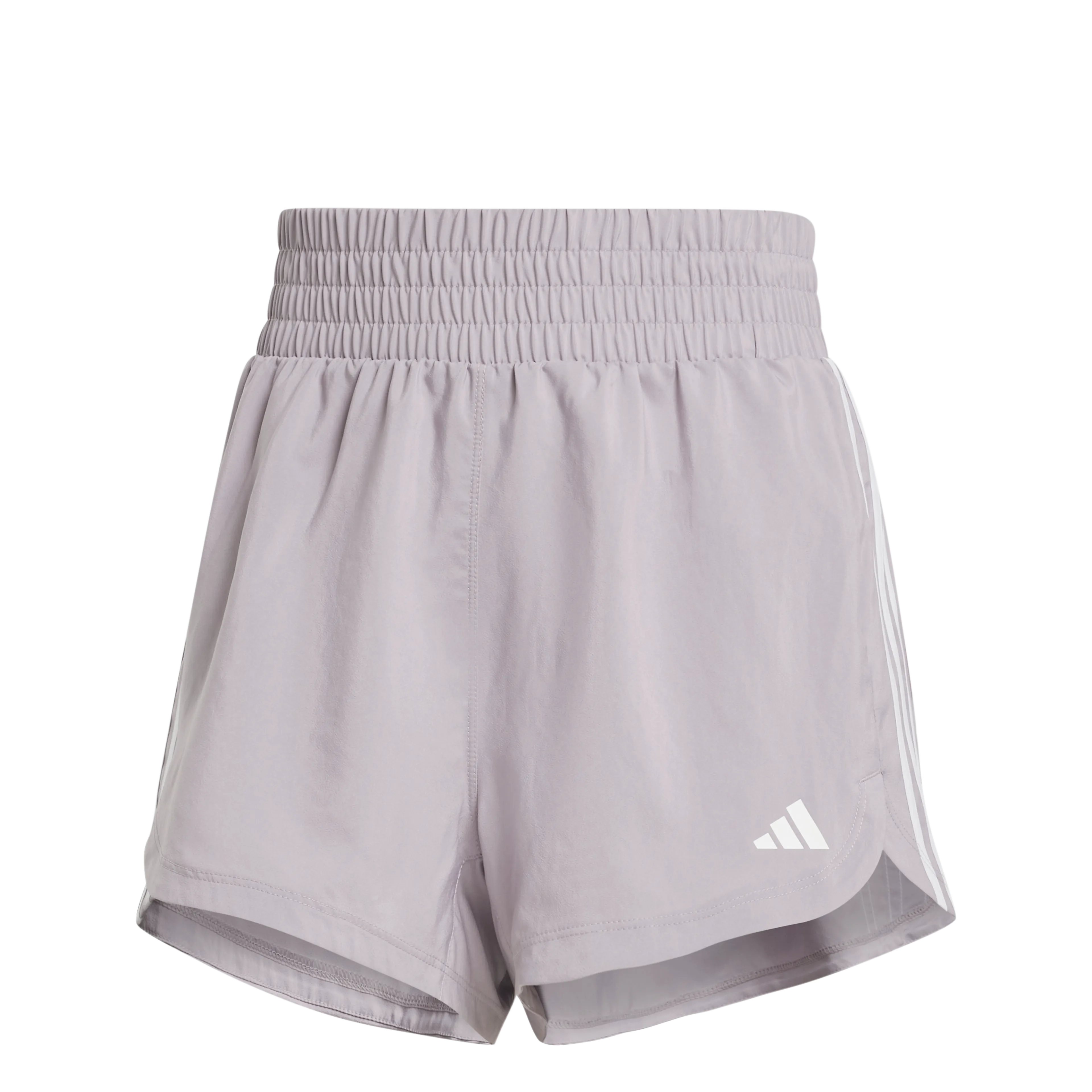 Pacer Training 3-Stripes Woven High-Rise Shorts dame Pacer Training 3-Stripes Woven High-Rise Shorts dame